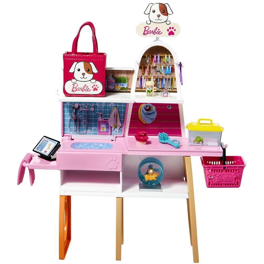 Barbie Anziehpuppe Pet Salon Barbie Mattel günstig online kaufen
