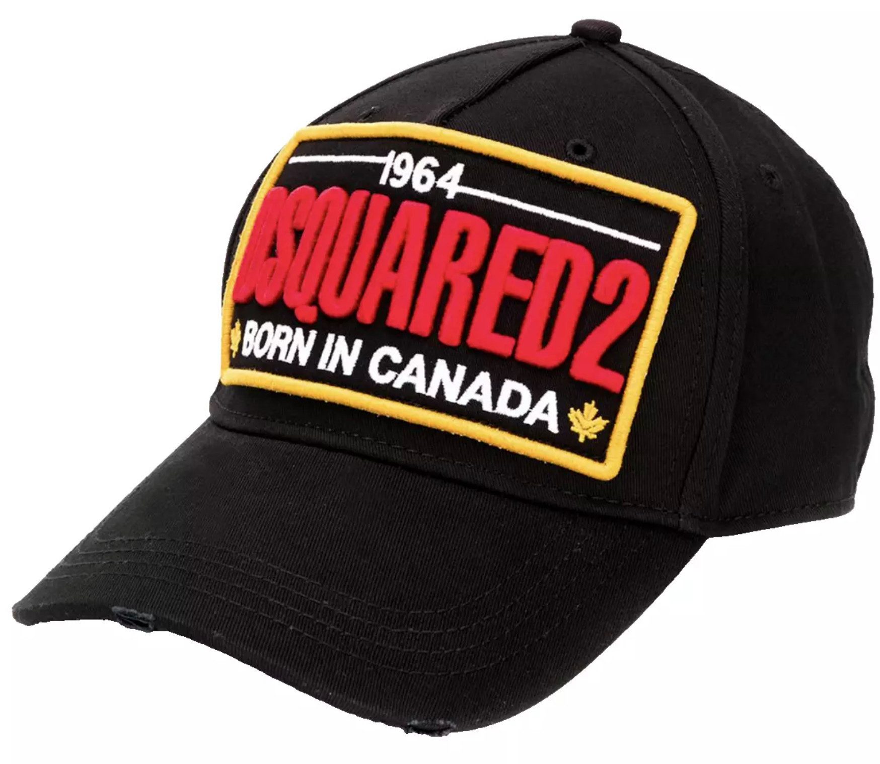 Dsquared2 Baseball Cap Basebalkappe Oversized Fighter Patch Icon Baseballcap Kappe Freizeit, oder den täglichen Gebrauch in der Stadt