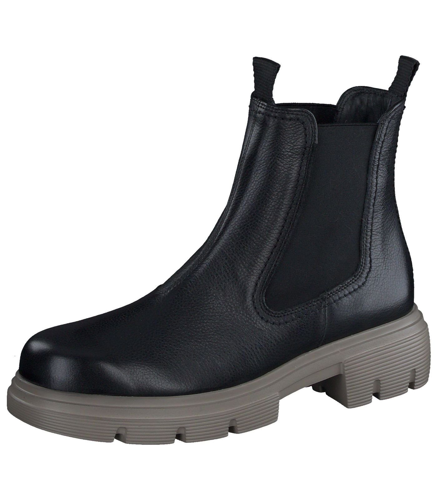 Green Schwarz Stiefelette Stiefelette (164) Paul Leder/Textil