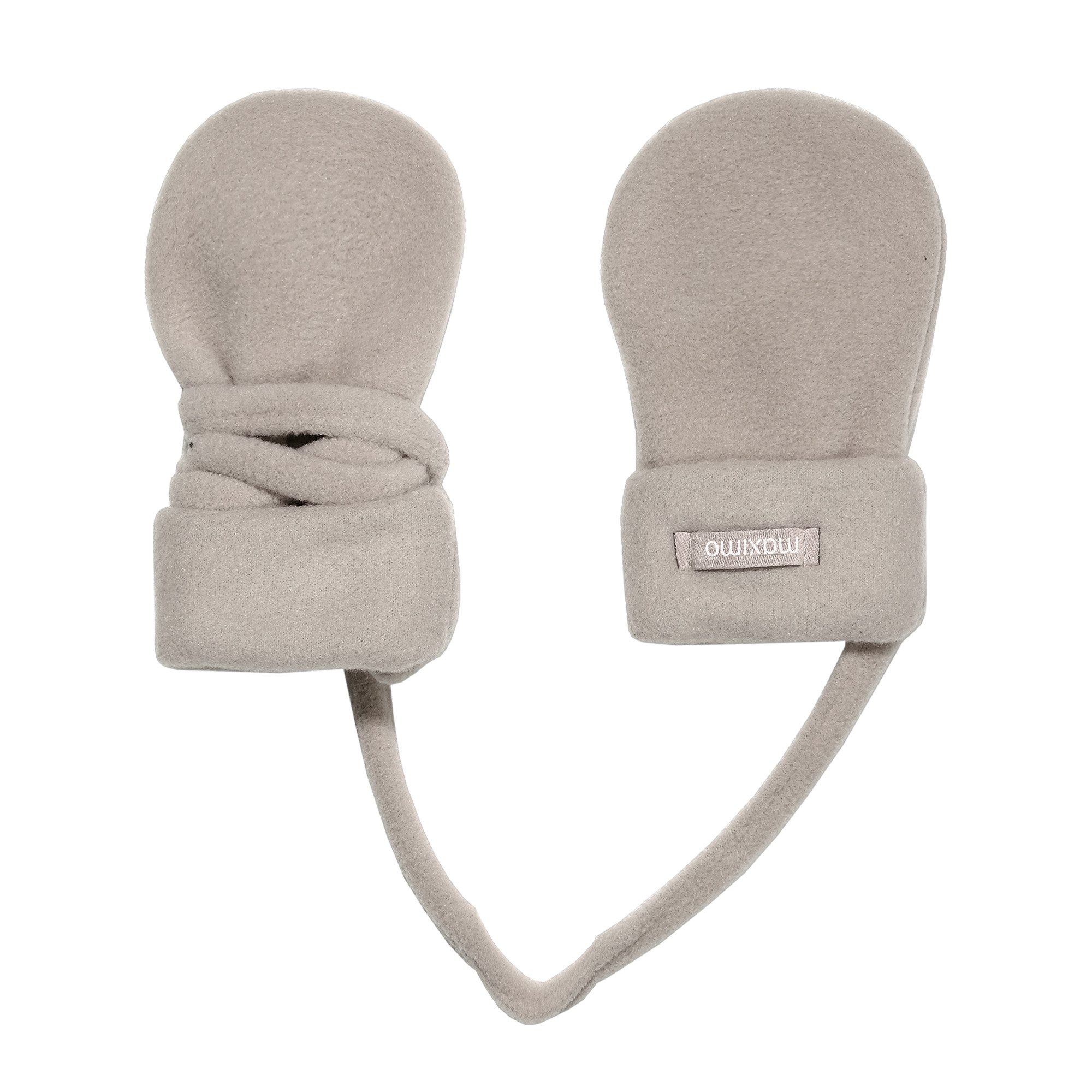 MAXIMO Fäustlinge BABY-Fausthandschuhe, Band ohne Daumen, Fleece (2-St)