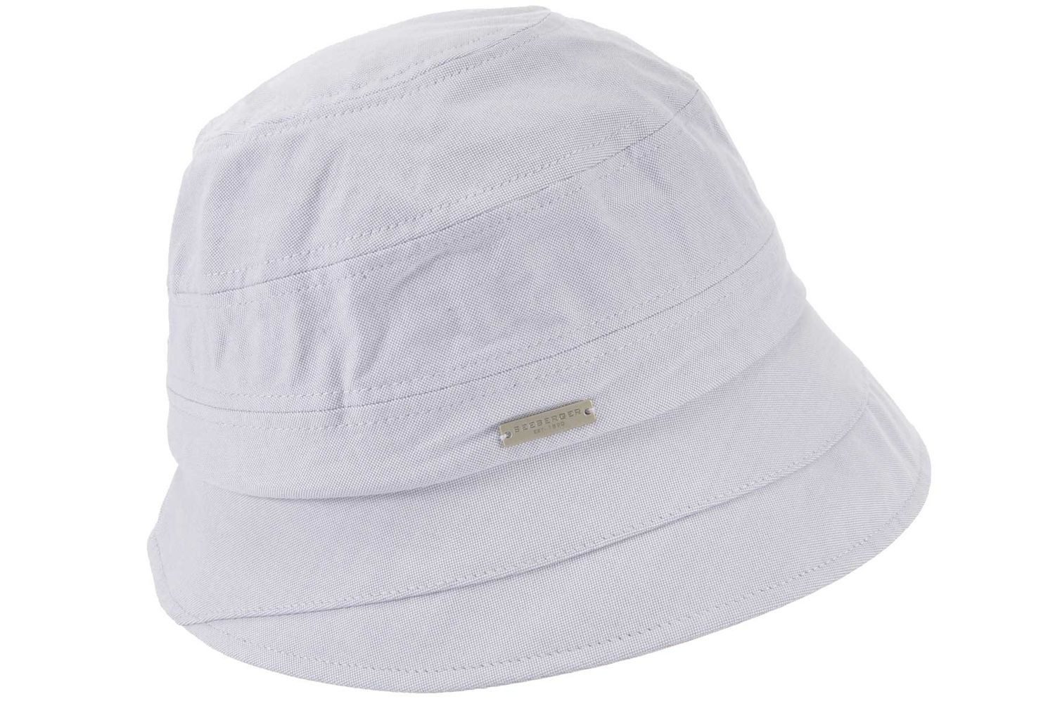 Seeberger Fischerhut Modischer Sommer Bucket Stoffhut 100% Baumwolle