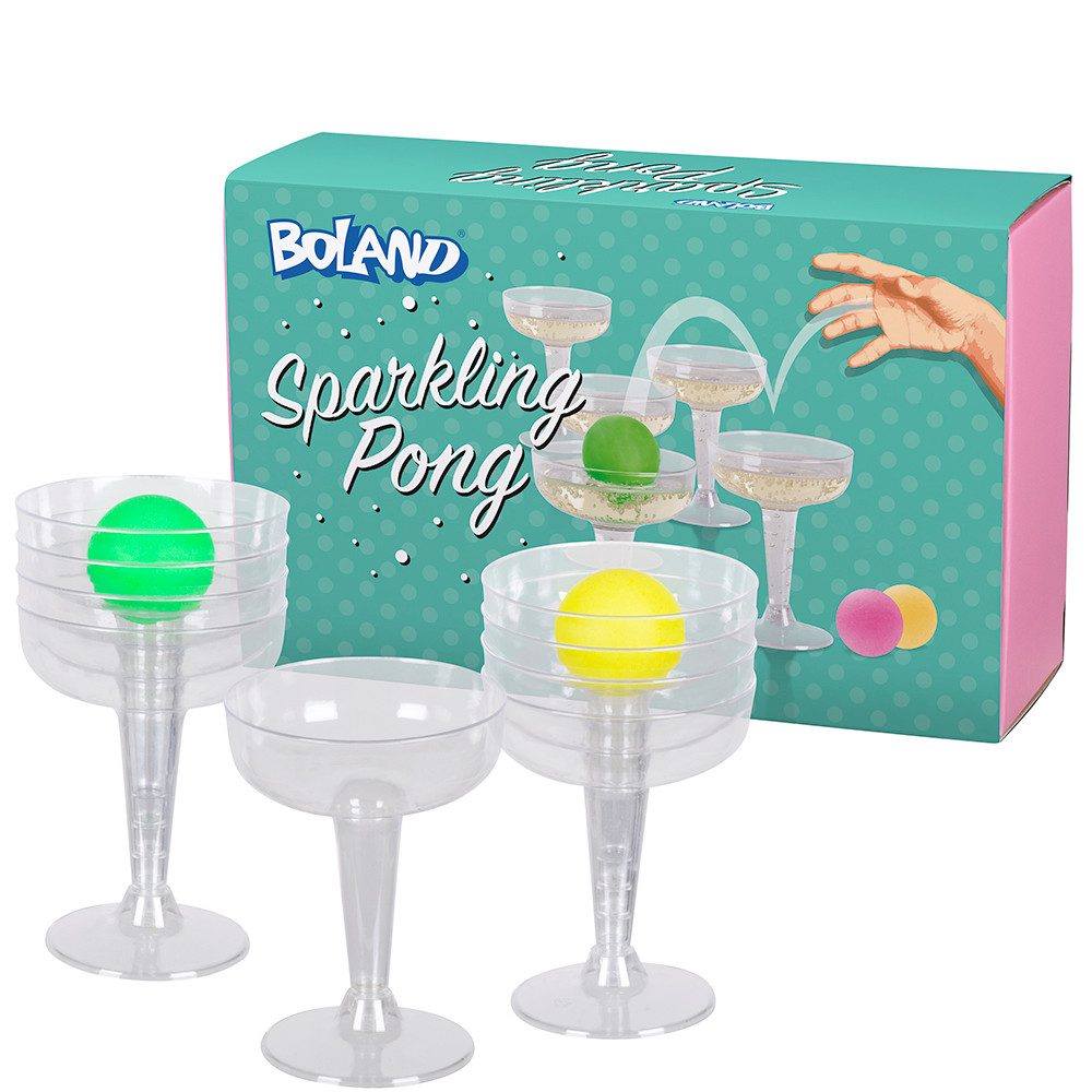Hängedekoration Party Trinkspiel 'Sparkling Prosecco Pong', 15-tl