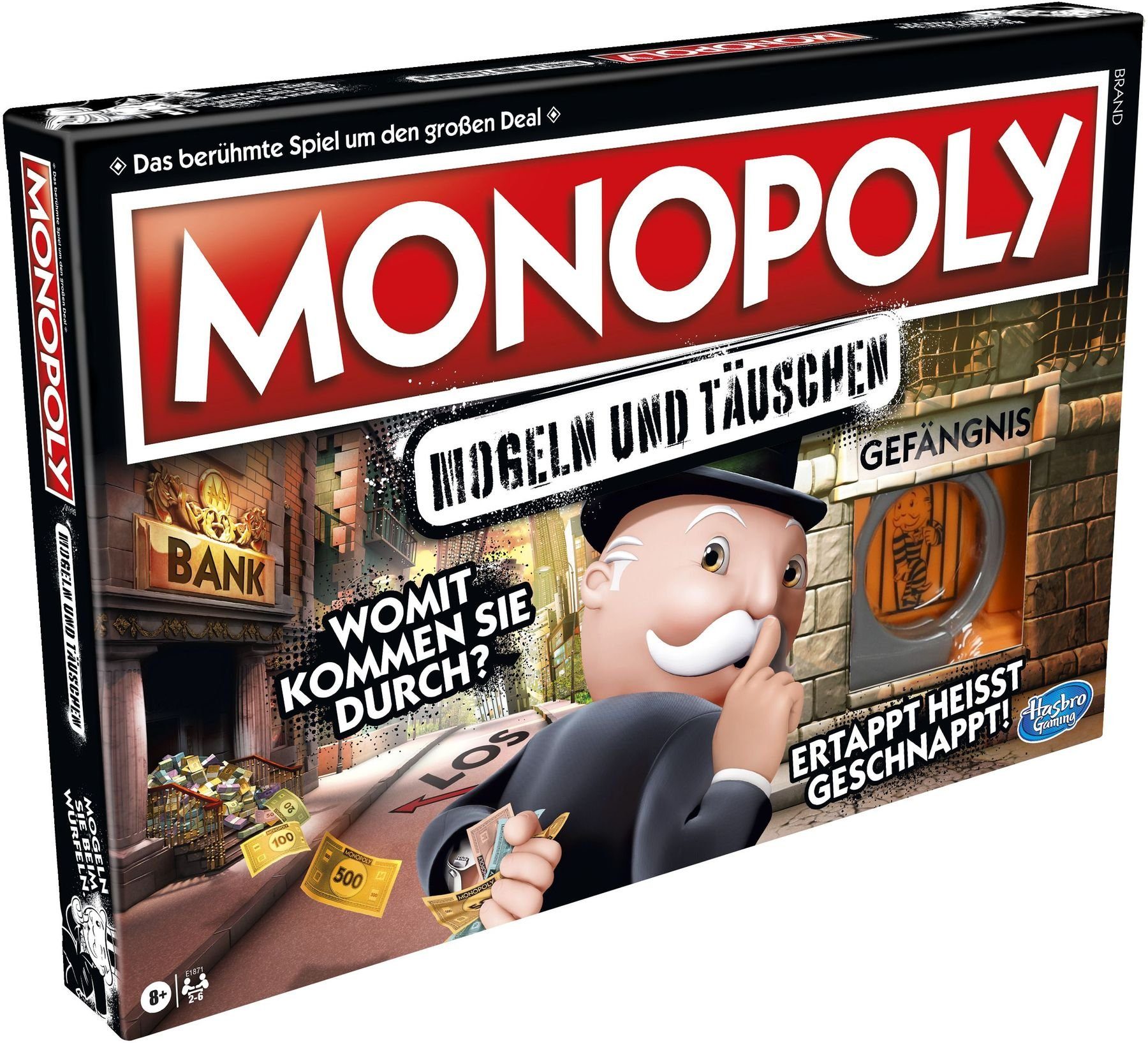 Hasbro Spiel Hasbro - Monopoly Mogeln und Täuschen