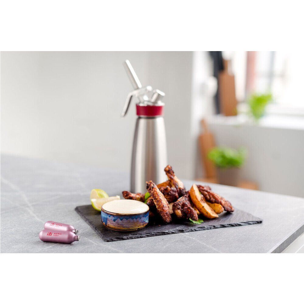 iSi Spritzbeutel Saucen-/Schlagsahnebereiter Gourmet Whip 0,5 l edelstahl Saucen-/Schlagsahnebereiter Gourmet Whip, 0,5 l, Edelstahl