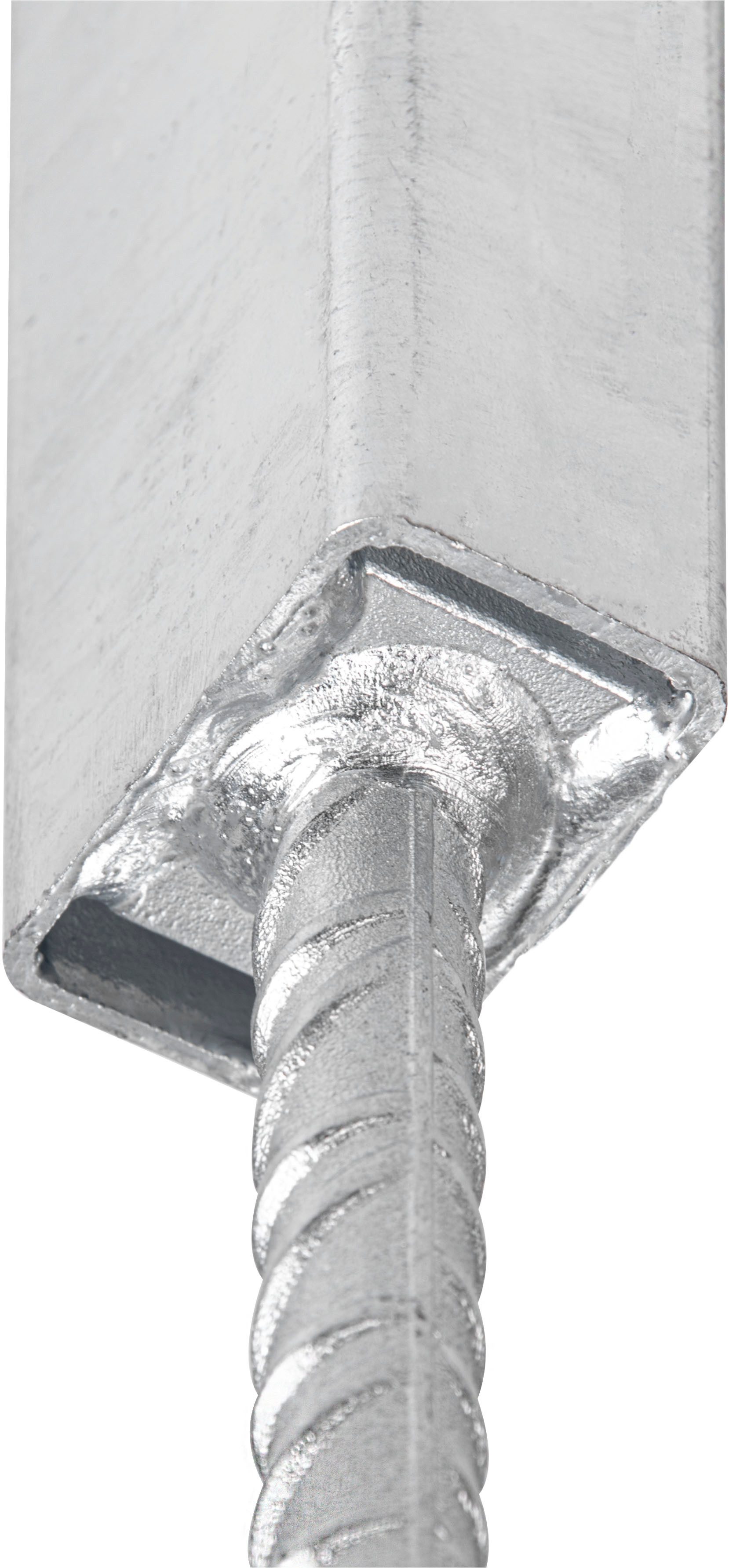 Alberts Pfostenträger, zum Kleben, für Zaunpfosten 60x40 mm für Doppelstabmatten