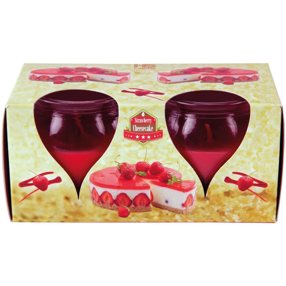 HS Candle Duftkerze (2-tlg), Kerze im Glas "Creation", 2er Pack mit je ca. 18 Std. Brenndauer. € 3,19, (€ 9,97 pro 1 kg).