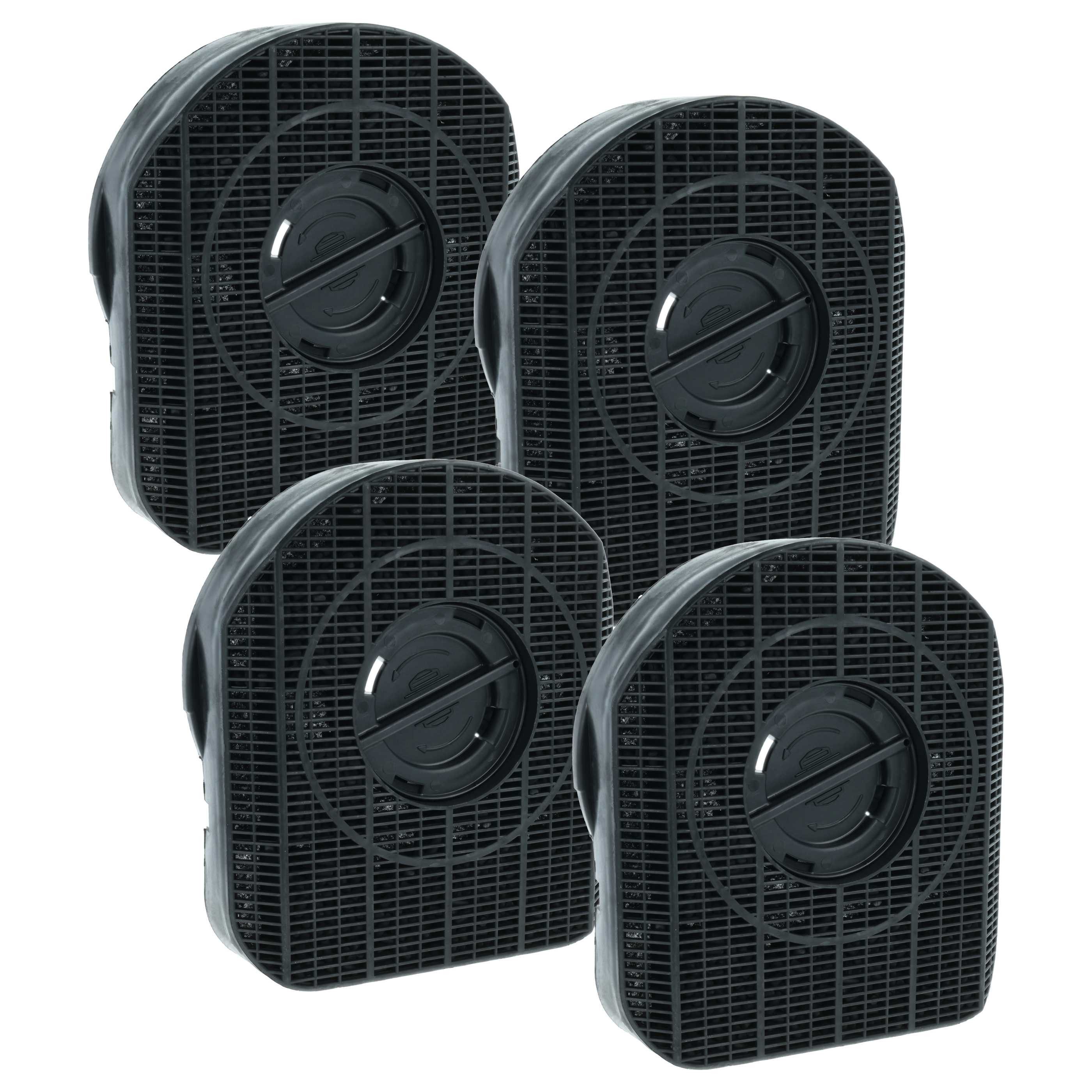 vhbw Aktivkohlefilter Ersatz für Indesit C00307663, C00090710, 484000008577, 481281718522, Zubehör für Electrolux / Whirlpool / AEG / Bosch / Indesit / Airforce Electrolux 902980060, 4055060075, 4055155156, 4055167367, 9029793651, 9029800605, 50247015006, 50247133007, 50248063005, 50264550000, 50264551008, 50271649001, 50288417004, 50290648000, E3CFE200, MCFE14, Type 200, Whirlpool CHF200/1, DKF42, Type 200, 481281718522, AEG E3CFE200, Type 200, Bosch 00434927, 00488747, 00497674, MCFE14, Indesit C00090710, C00307663, C00380118, CHF200/1, DKF42, Mod. 200, 481248048154, 481281718522, 484000008577, Airforce AFCONFFCA14, AFFCA, AIRFC51, 708075