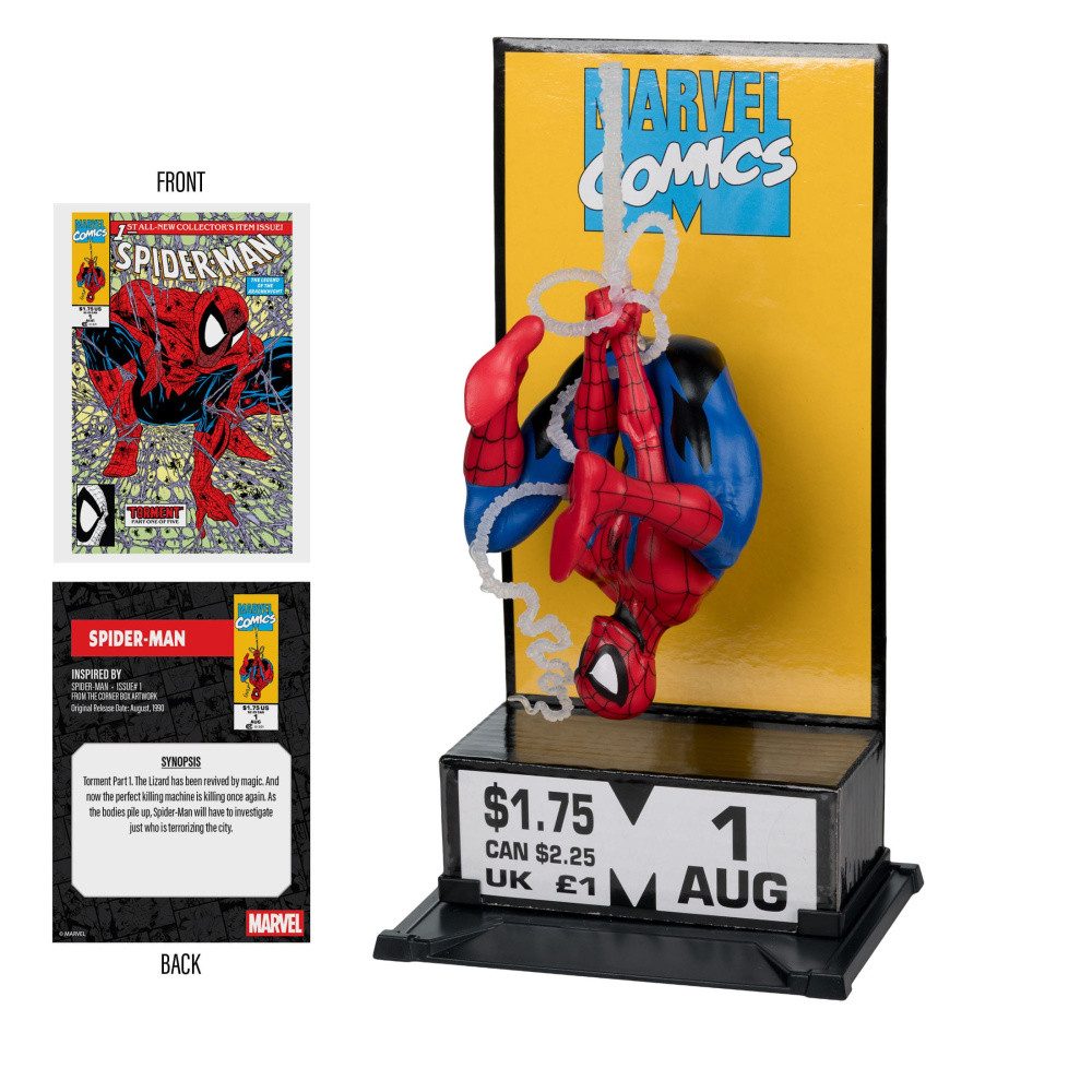 McFarlane Toys Merchandise-Figur Marvel Collection PVC Statue 1/10 Spider-Man #1 (Corner Box) 19 cm