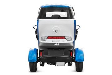 Geco Automobile E-Motorroller 2010121 - Geco Olé V9 Kabinenroller 2 Sitzer 2kW, 45 km/h