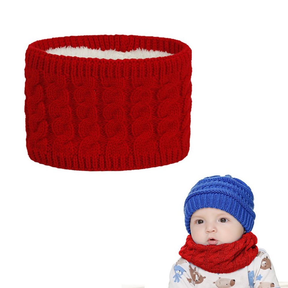 Lubgitsr Schal Kinder Schals Kinder Winter Warmer Rundschal  Kleinkinderschals, (1-St)