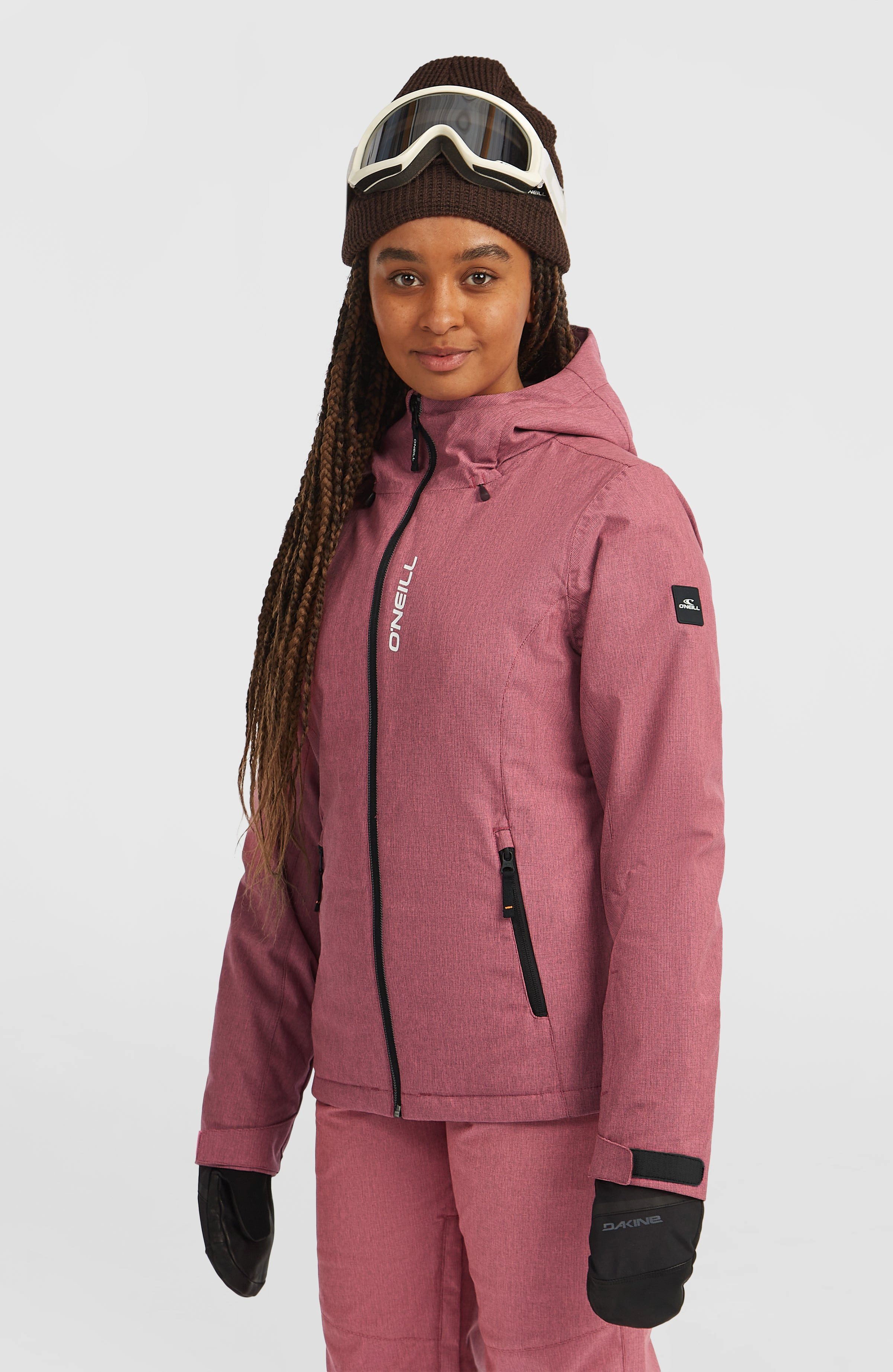 O'Neill Skijacke FWC'CRUZ MELANGE SNOW JACKET mit Achselbelüftung, wasserdicht, atmungsaktiv