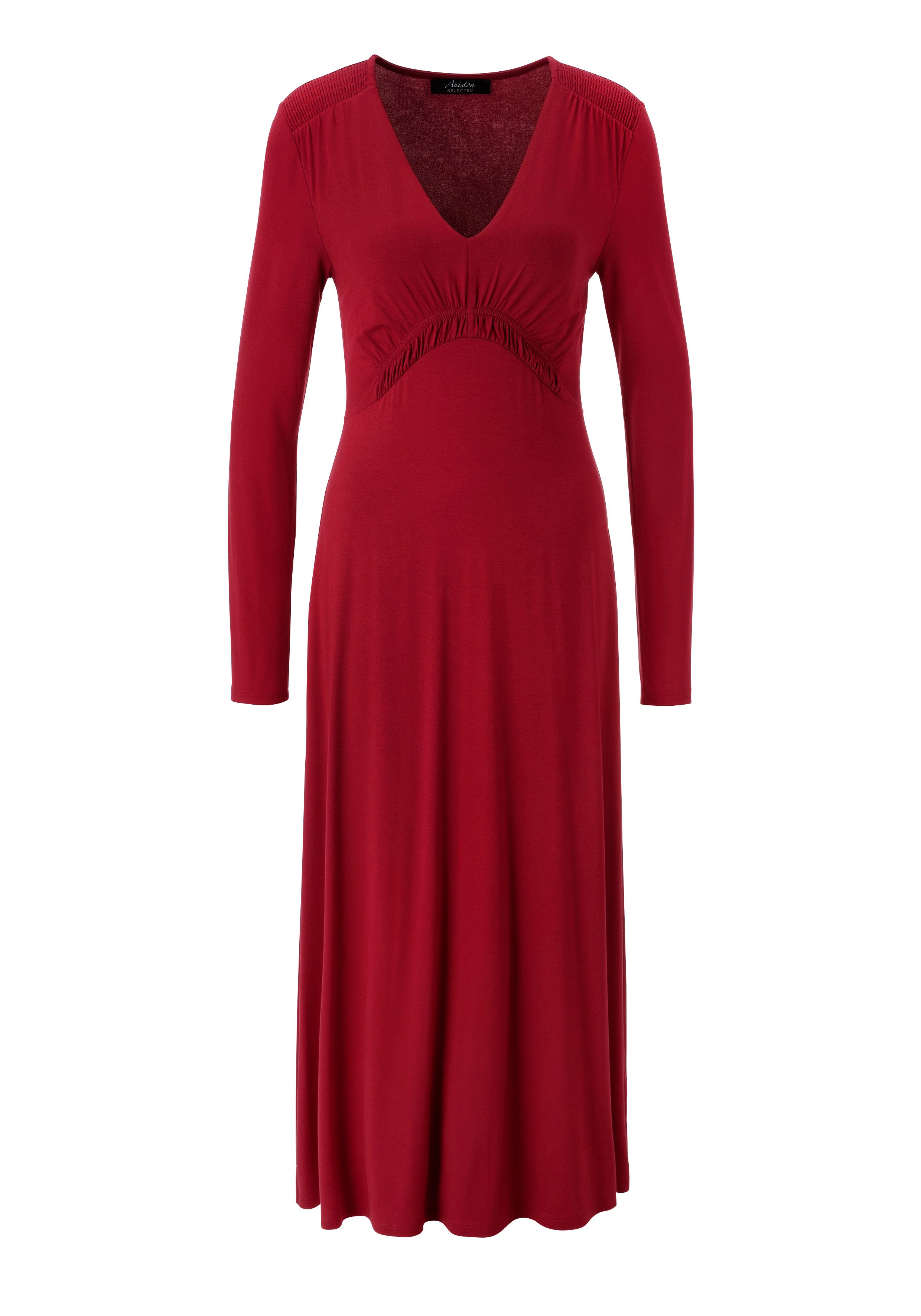 Aniston SELECTED Midikleid mit drapierter Unterbrustnaht - NEUE KOLLEKTION