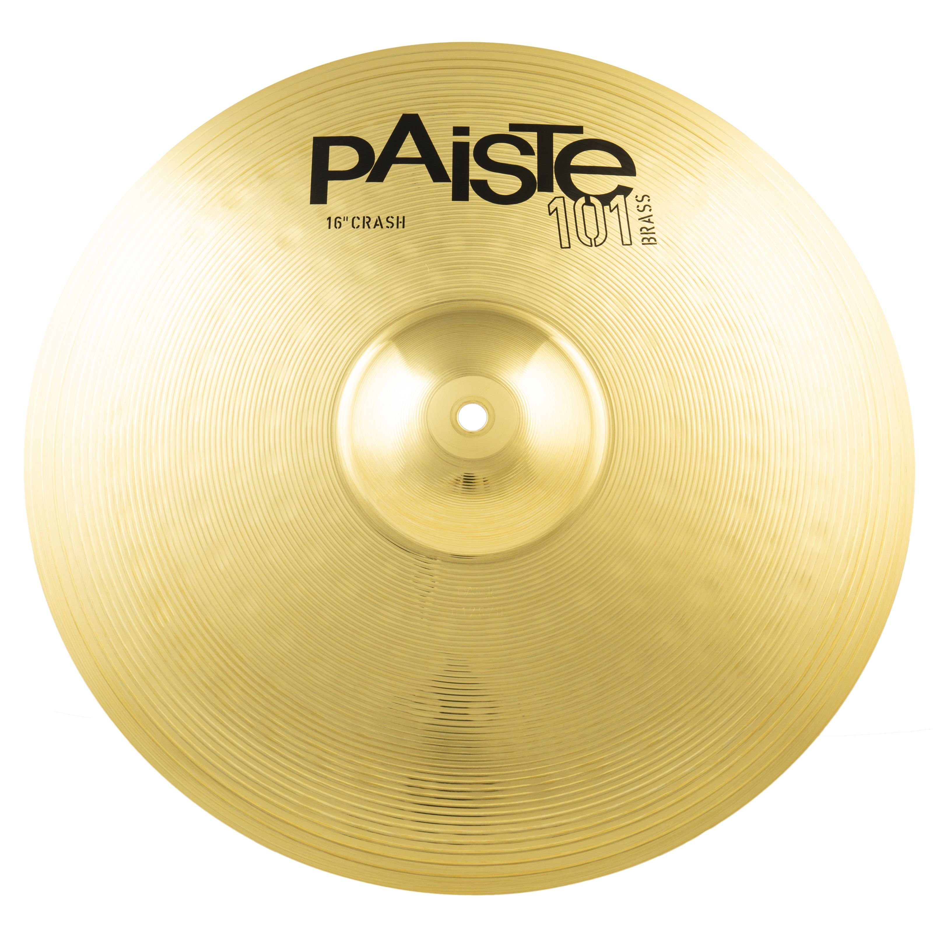 Paiste Becken,101 Brass Crash 16", Cymbals, Crash Becken, 101 Brass Crash 16" - Crash Becken