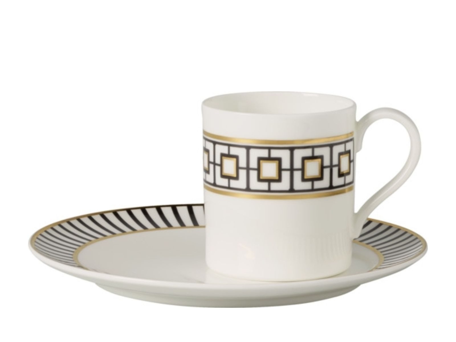 Tasse Signature Metrochic Kaffeetasse mit Untert. 2tlg.