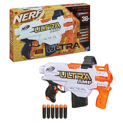 Nerf Spiel, Ultra Amp Motorisierter Dart-Pistole ab 8 Jahren