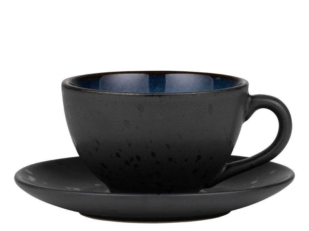Bitz Untertasse Gastro black / dark blue, 2-tlg.