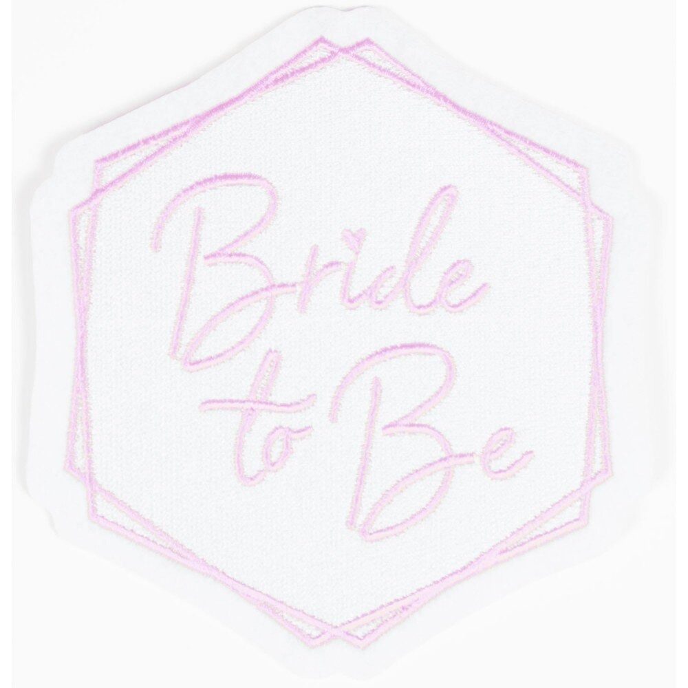 Amscan Aufnäher Bride to Be Hen Party Aufnäher Bügelbild