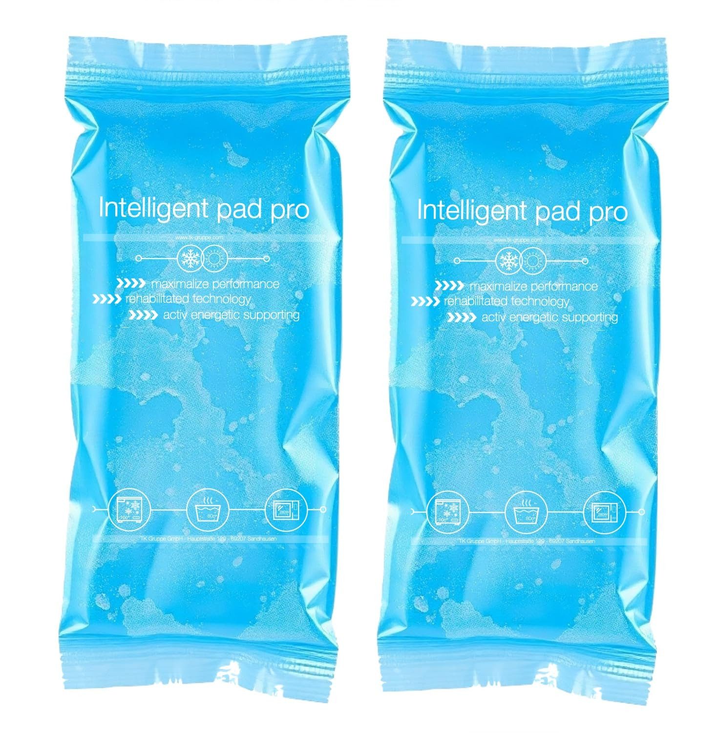 HaushaltO Kalt-Warm-Kompresse 2x Kalt Warm Kompressen - Kühlpads Set 29x12 cm - Kühl- & Warmkissen, Set, Set