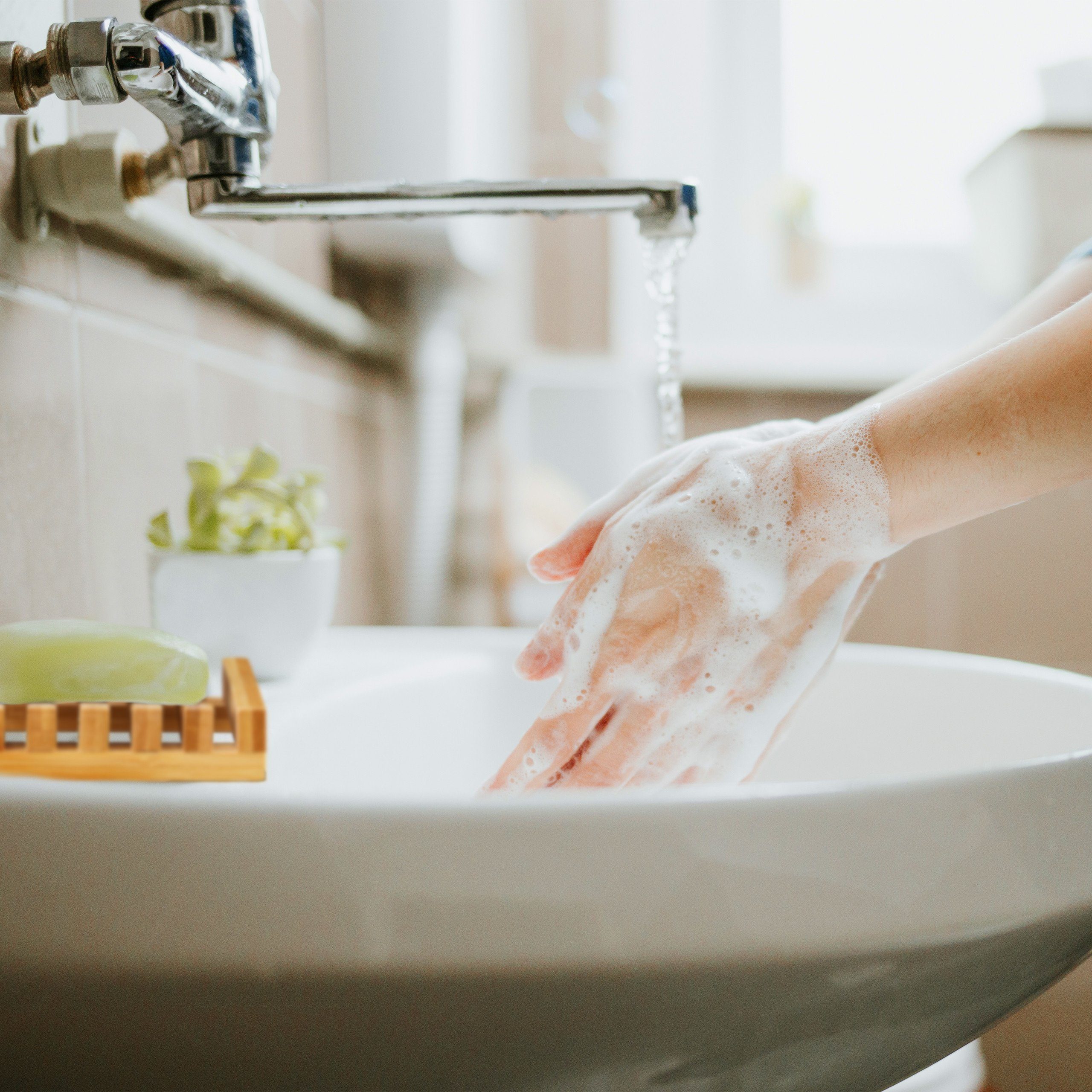 relaxdays Seifenablage Seifenschale Bambus, Breite: 11.5 cm