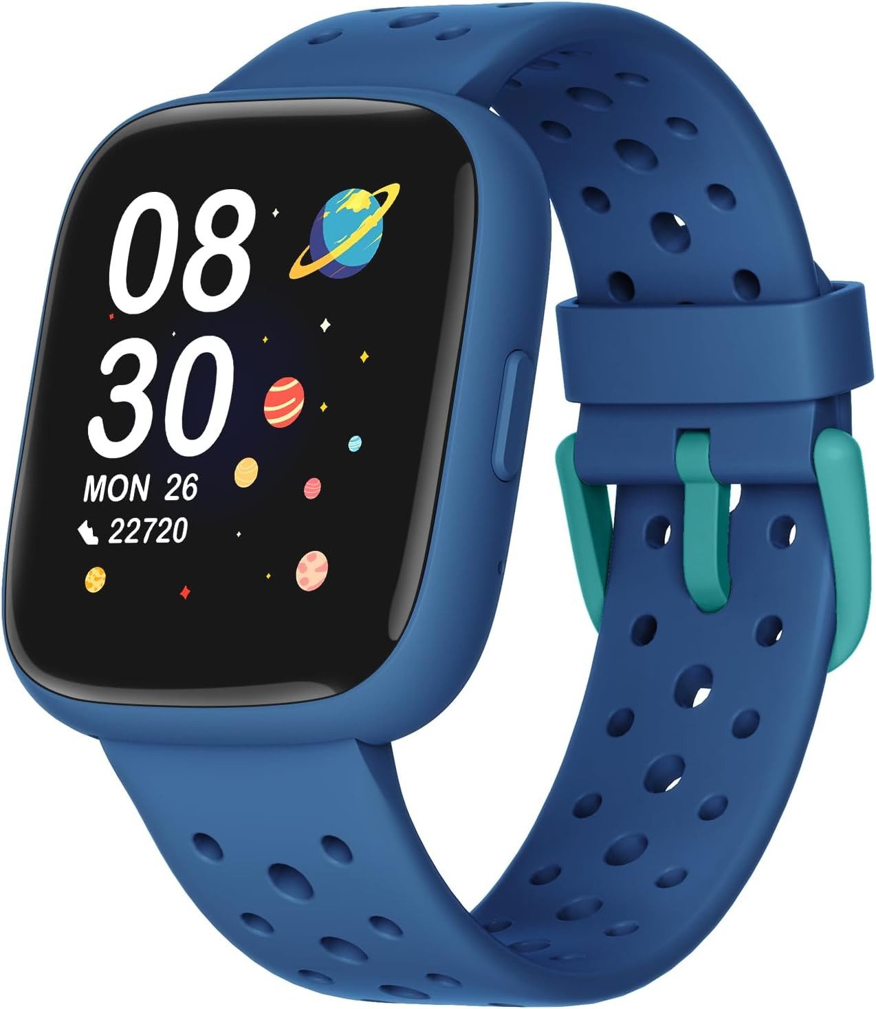 TICTIKY BW02 Smartwatch (4,6 cm, android ios), Kinder Smartwatch mit 1.83" HD Display, Sportmodi