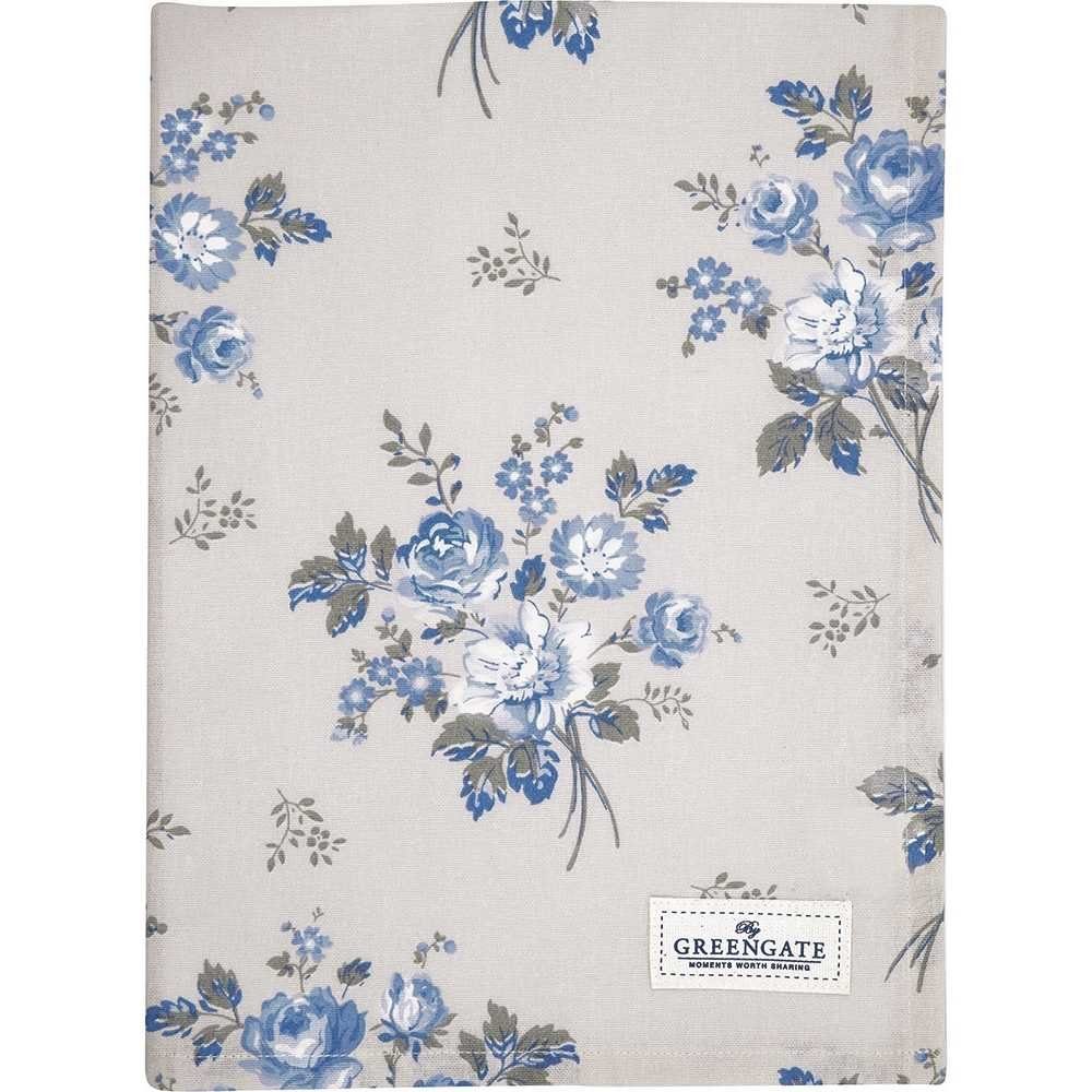 Greengate Geschirrtuch Greengate Geschirrtuch HARMONY PALE GREY Grau