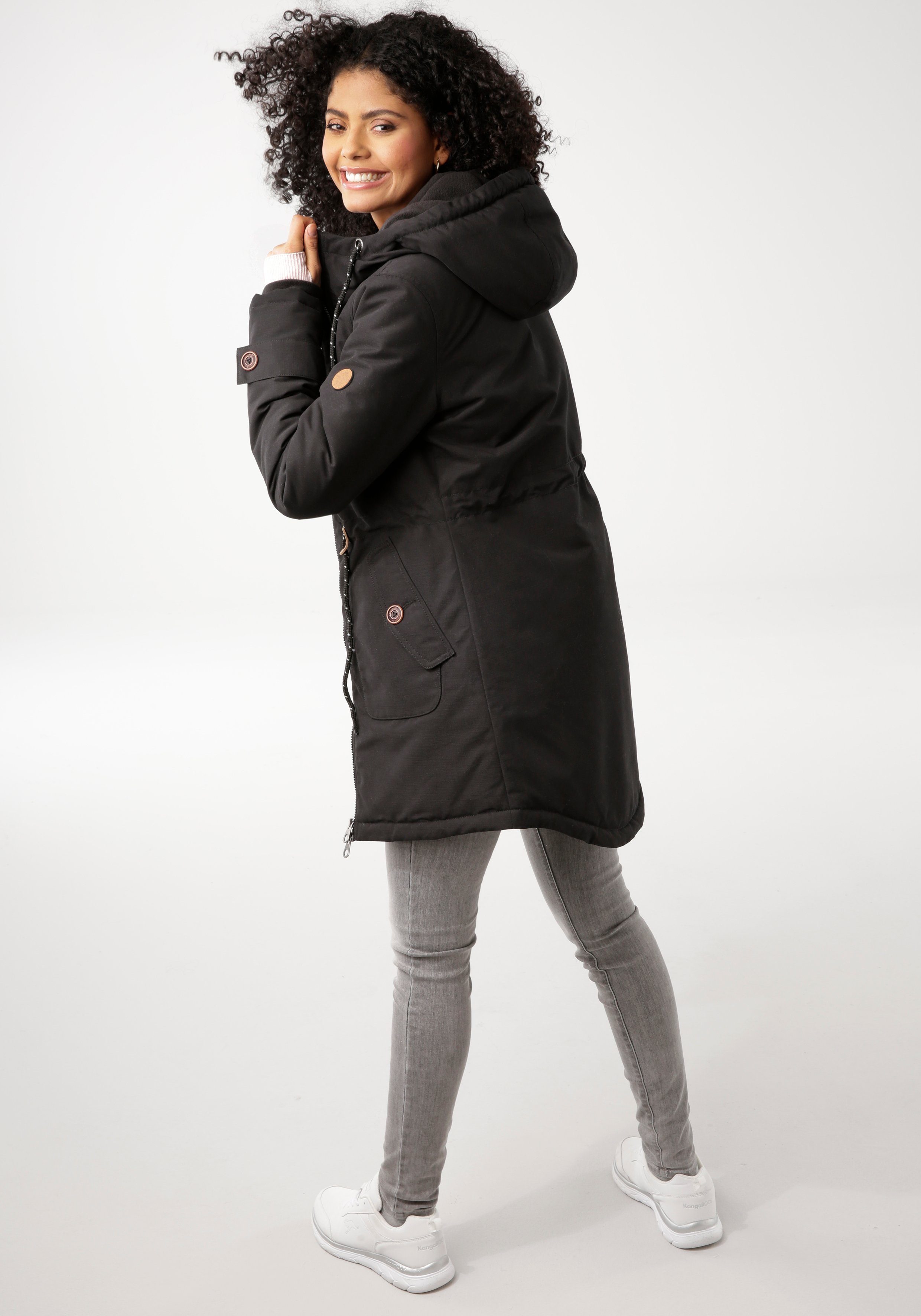 KangaROOS Winterjacke mit Fleece-Fütterung günstig online kaufen