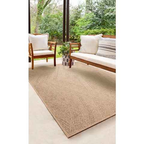 Teppich the carpet Kansas - robuster In- und Outdoor Teppich, the carpet, Outdoor, Indoor, Balkon, Garten, Terrasse, Jute