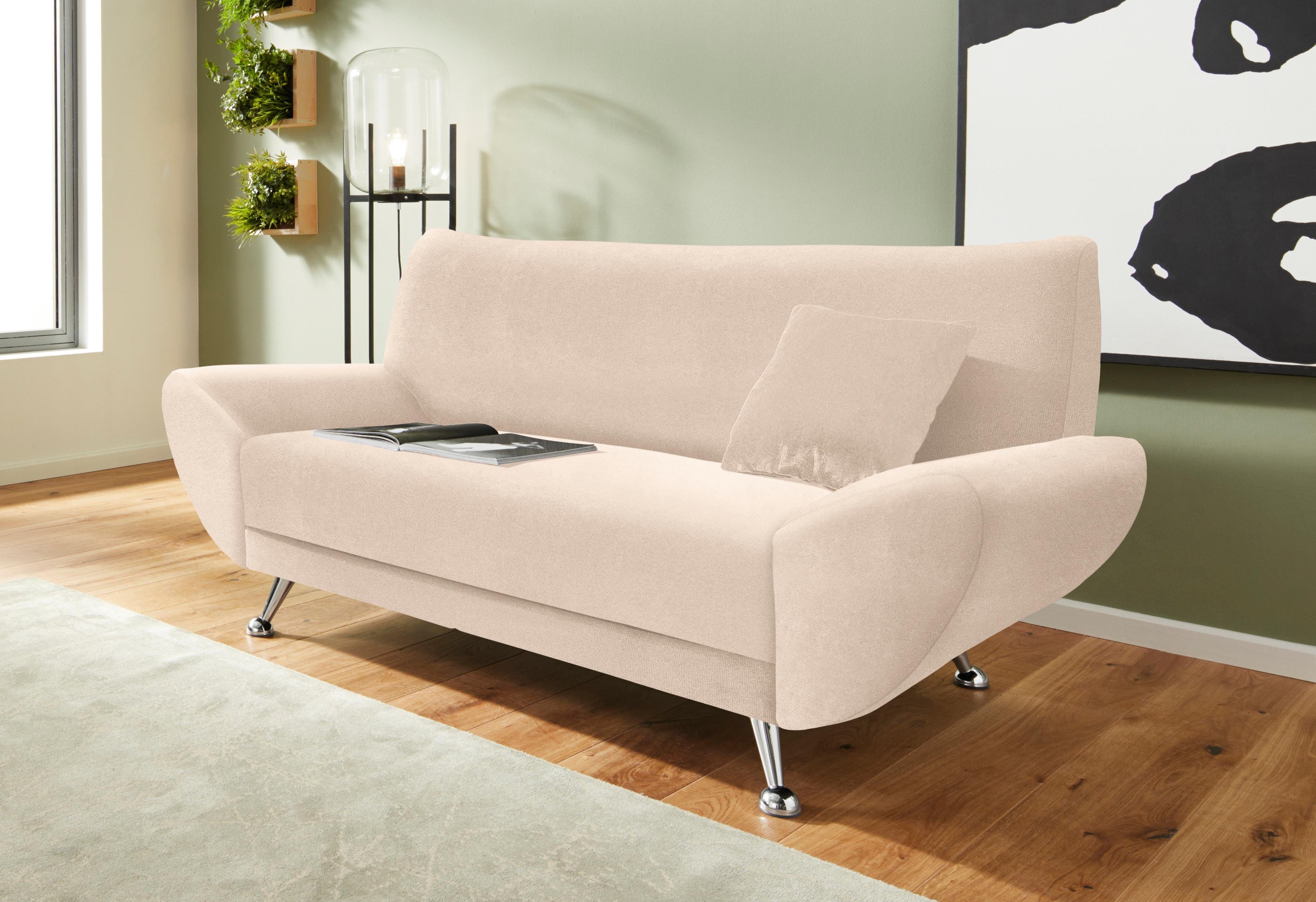 INOSIGN 2-Sitzer "Saltare, elegant und komfortabel, toller Designfuß" günstig online kaufen