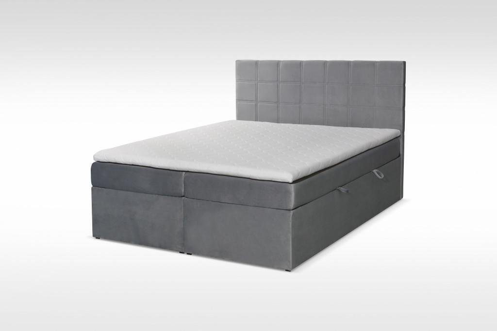 Schlaf Polster Leder Luxus JVmoebel Bett Bett, Zimmer 180x200cm Betten Doppel Design
