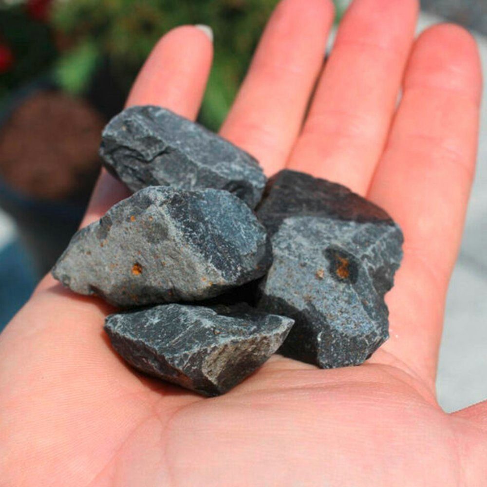 CM-Gartendesign Stein Basalt Splitt, (16/32mm, anthrazit), 5kg