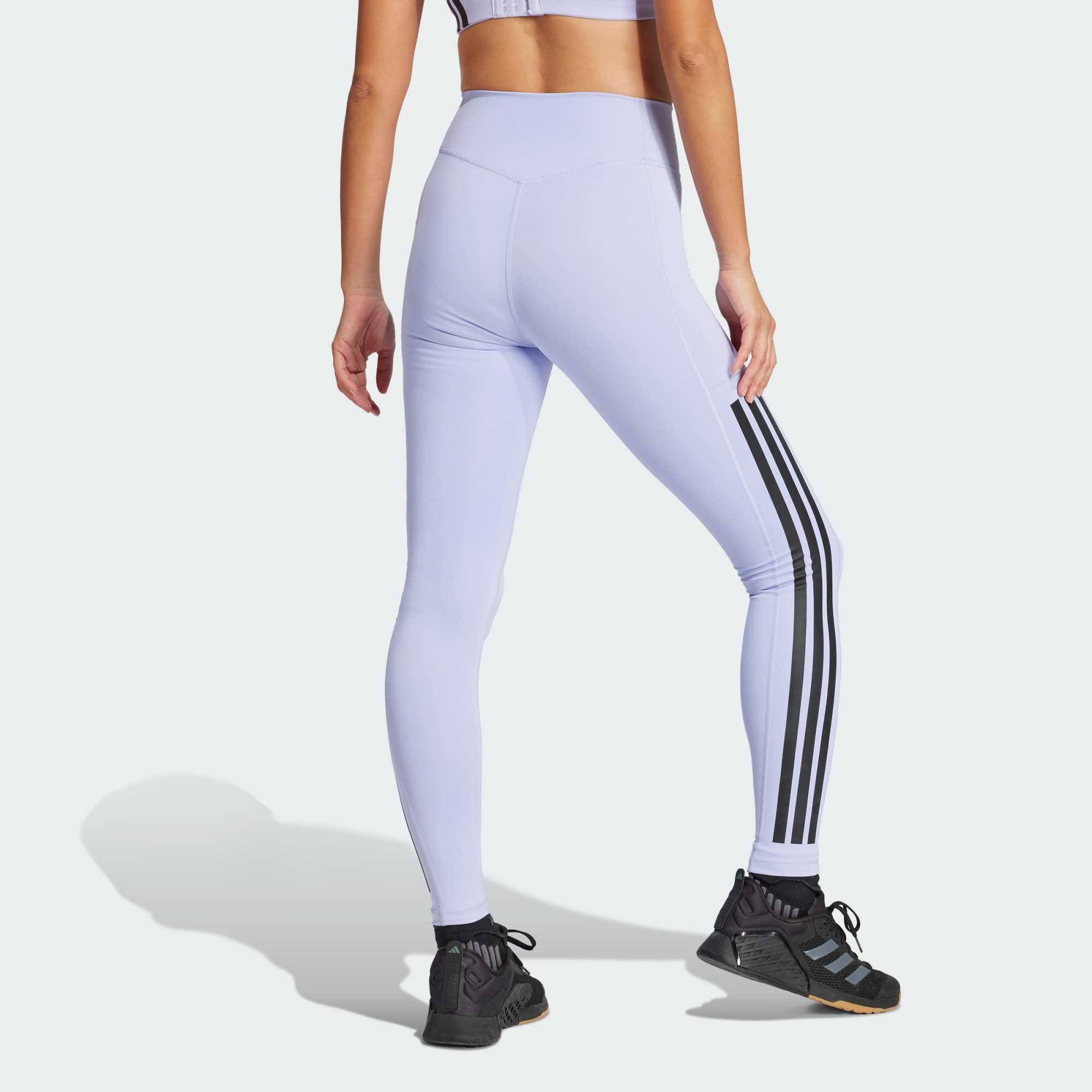 adidas Performance Funktionstights OPTIME 3-STREIFEN FULL günstig online kaufen