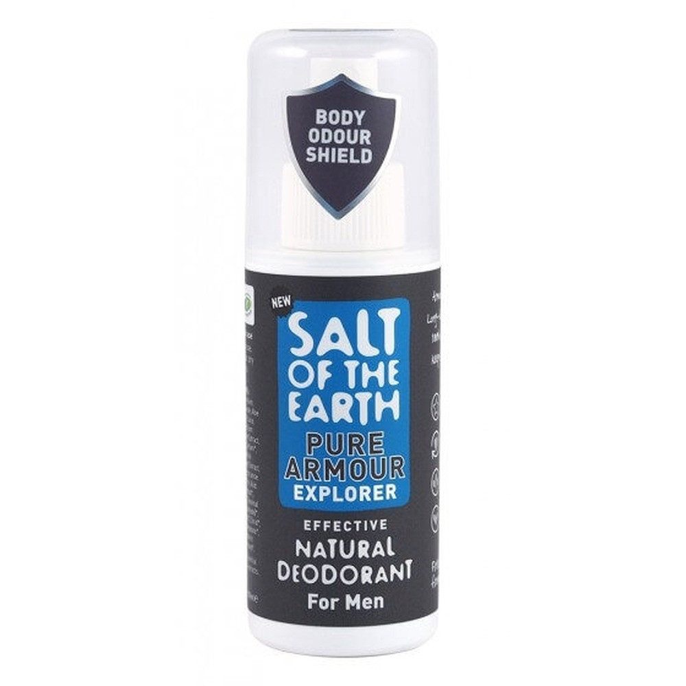 Salt of the earth Deo-Pumpspray Pure Armor Explorer (Natura l Deodorant) 100ml