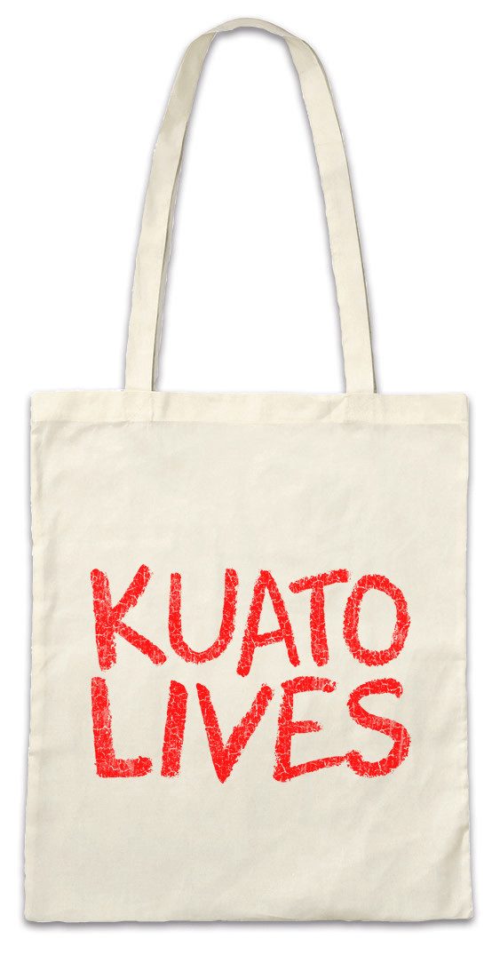 Urban Backwoods Beuteltasche Kuato Lives Stofftasche Total Movie Arnold Recall Douglas Disytopie (1-tlg), Melina Lori George Fun