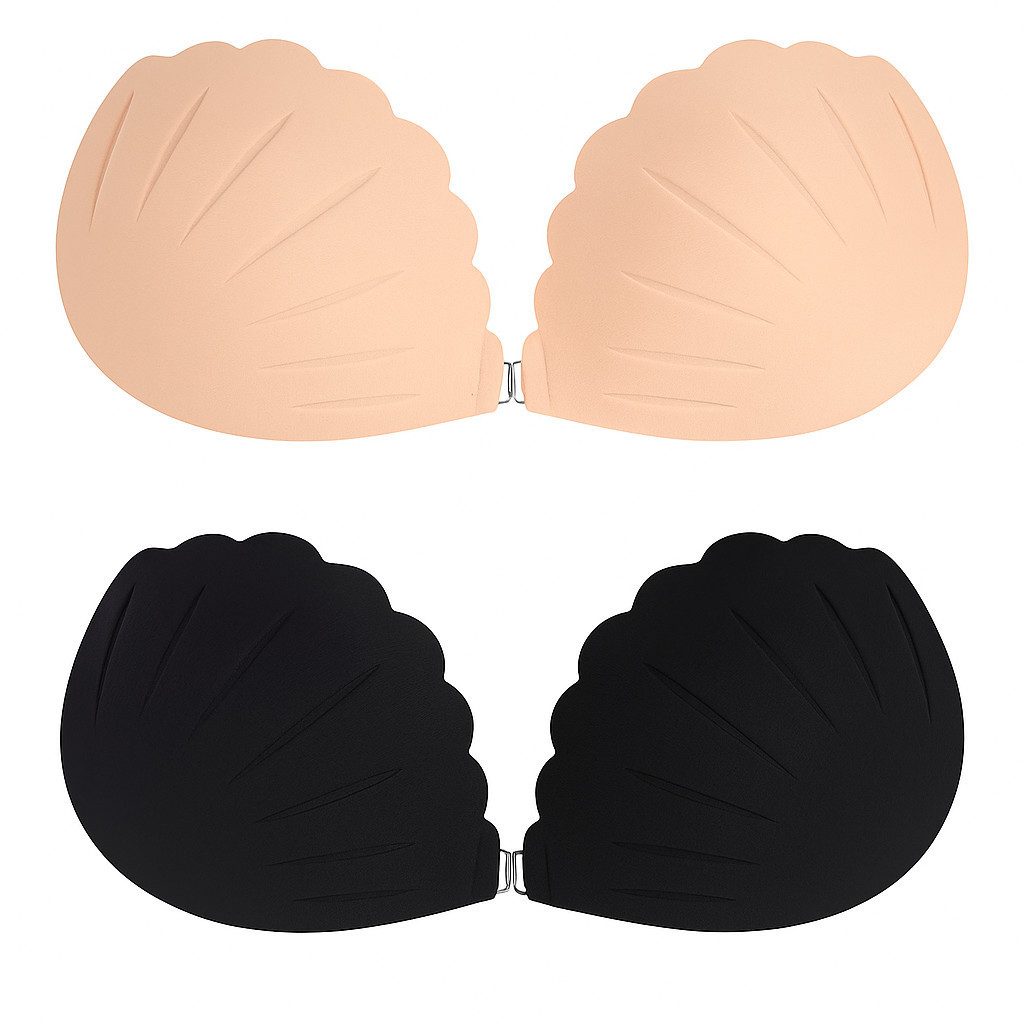 Diyarts Set: Push-up-BH (2er-Set, 2er-Set Klebe-BHs in Beige und Schwarz) U günstig online kaufen