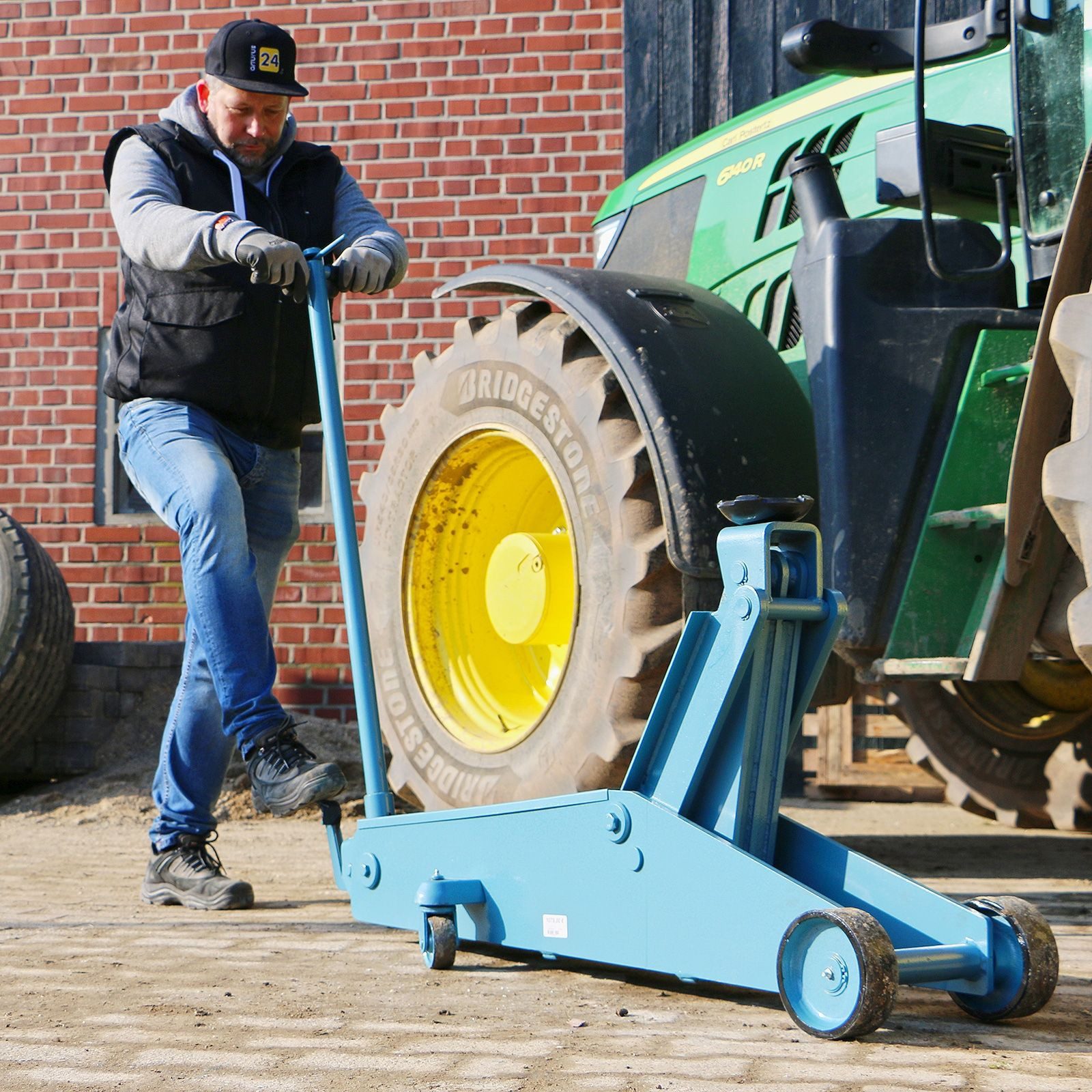 Airpress Wagenheber Rangierwagenheber 16 Tonnen JJ-16, 700 Typ 72127