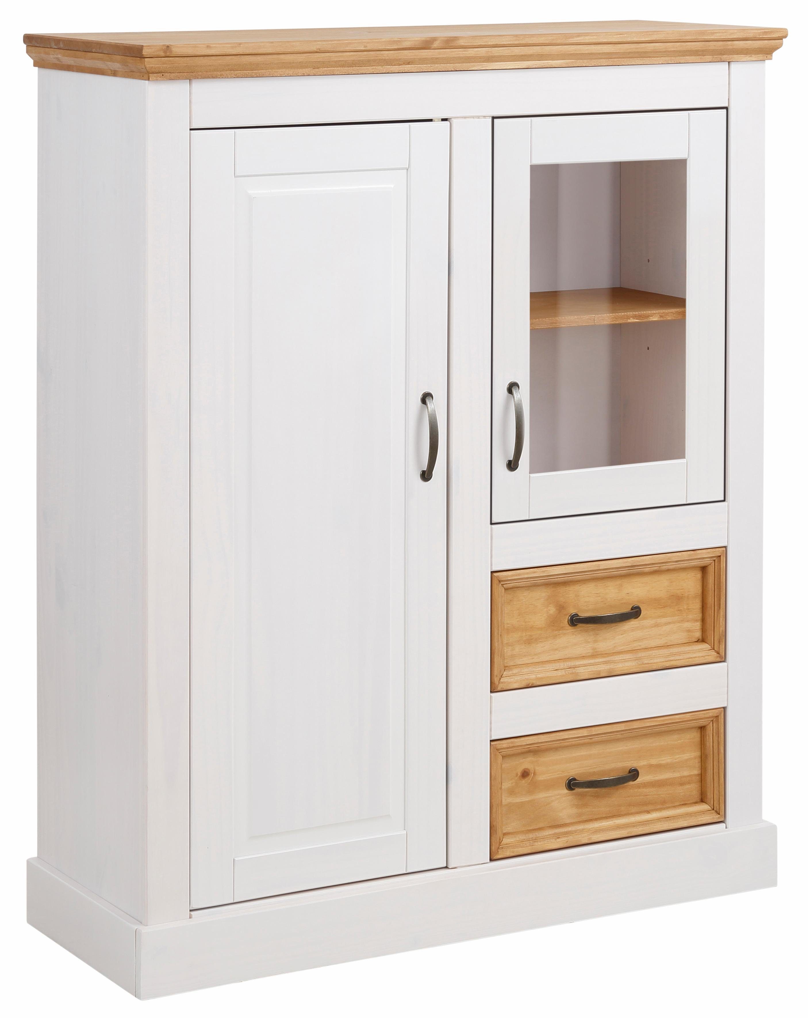 OTTO home Highboard Selma, Vitrine, Breite 100 cm
