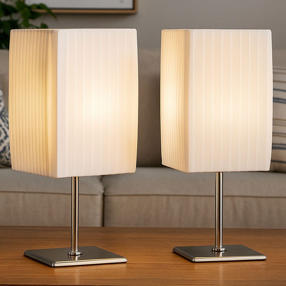 GLOBO LIGHTING Tischleuchte, Leuchtmittel nicht inklusive, 2er Set Настольные лампы schaltbar