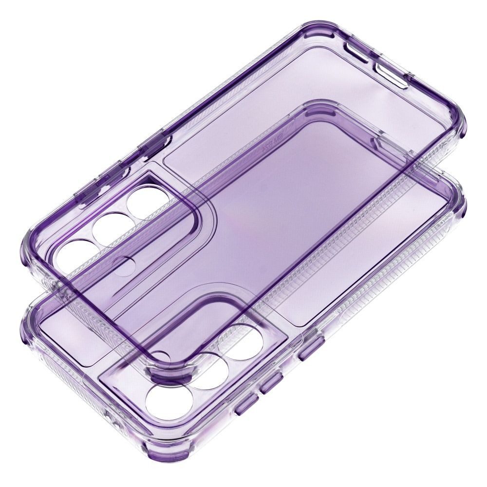 Forcell Handyhülle Transparent Hell Lila Kompatibel mit Samsung Galaxy A16