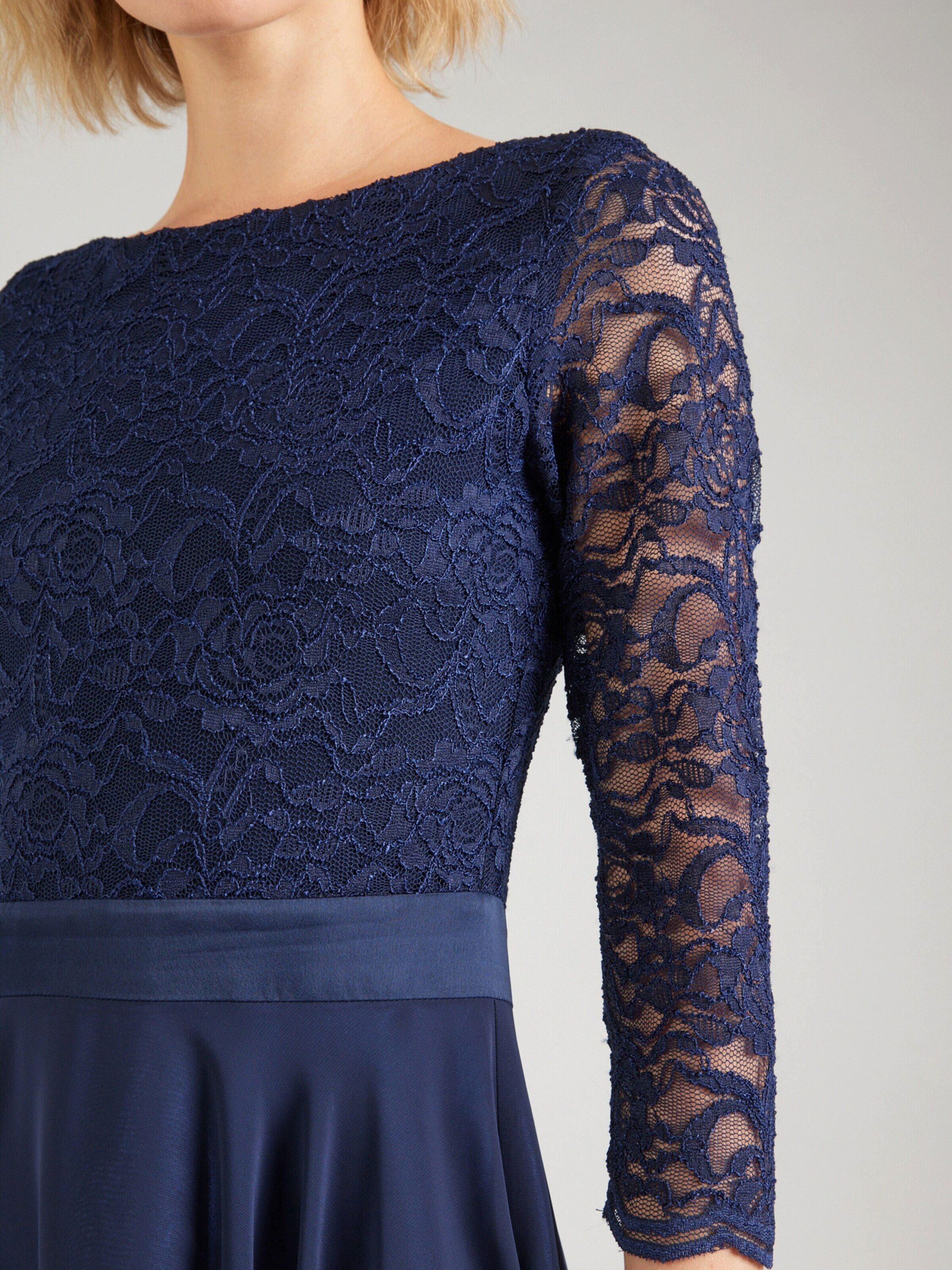 SWING Cocktailkleid (1-tlg) Spitze