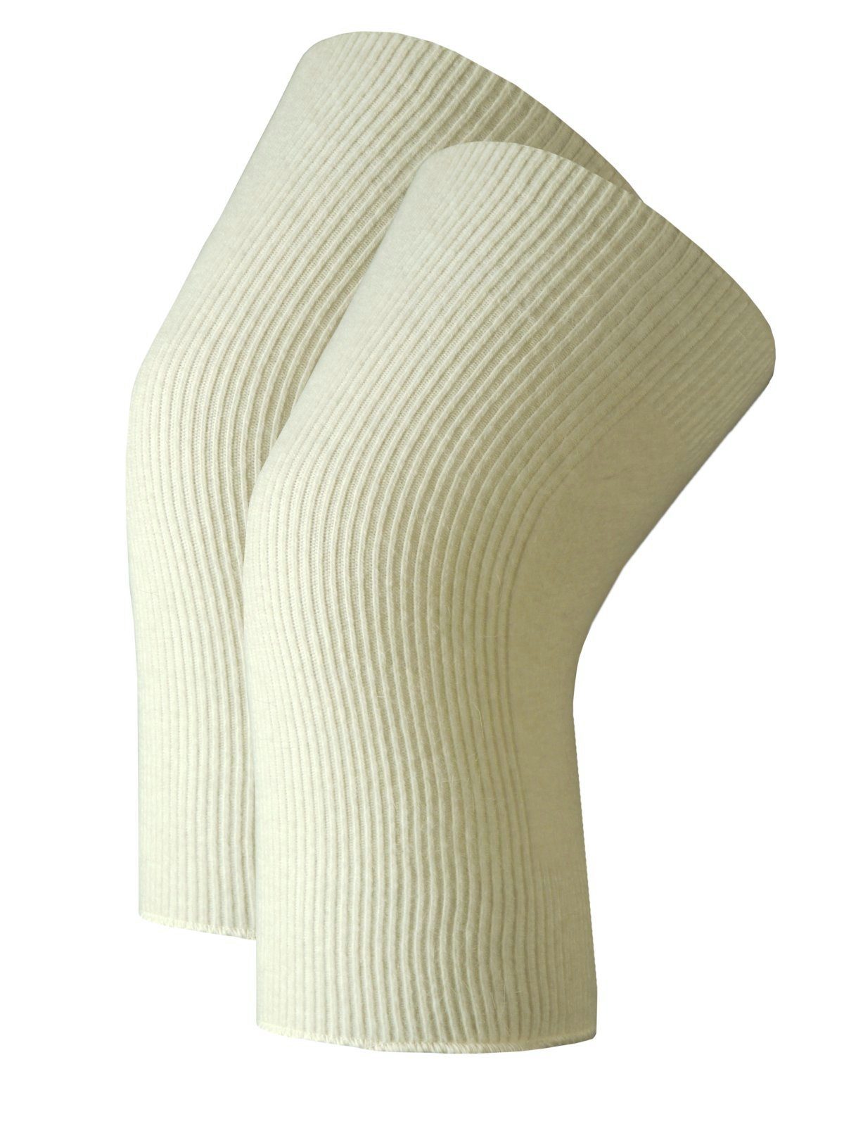 wobera NATUR Gelenkwärmer mittelstarke Knie-/Knöchelwärmer/Stulpen Wolle&Seide