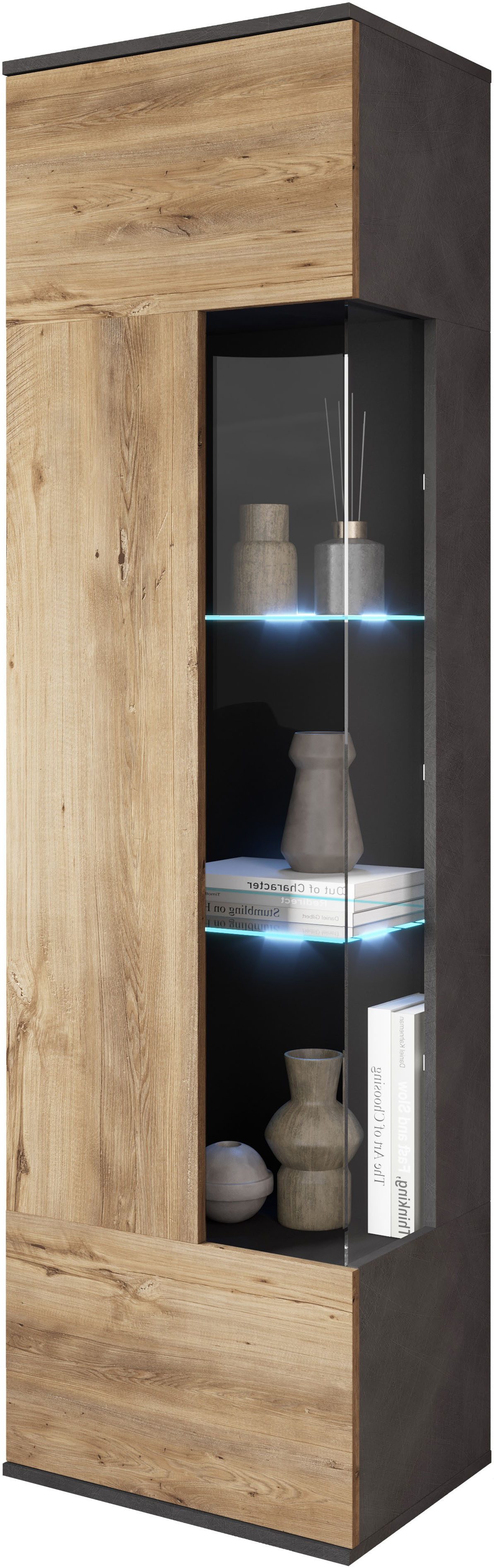 INOSIGN Vitrine Kenia, stehend und hängend, Türanschlag wechselbar (1-St) V günstig online kaufen