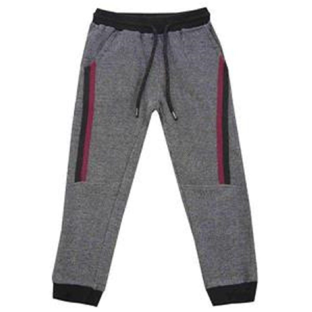 schwarz meliert UBS2 UBS2 (1-tlg) Jungen Joggingshose Jogginghose Sweathose angeraut