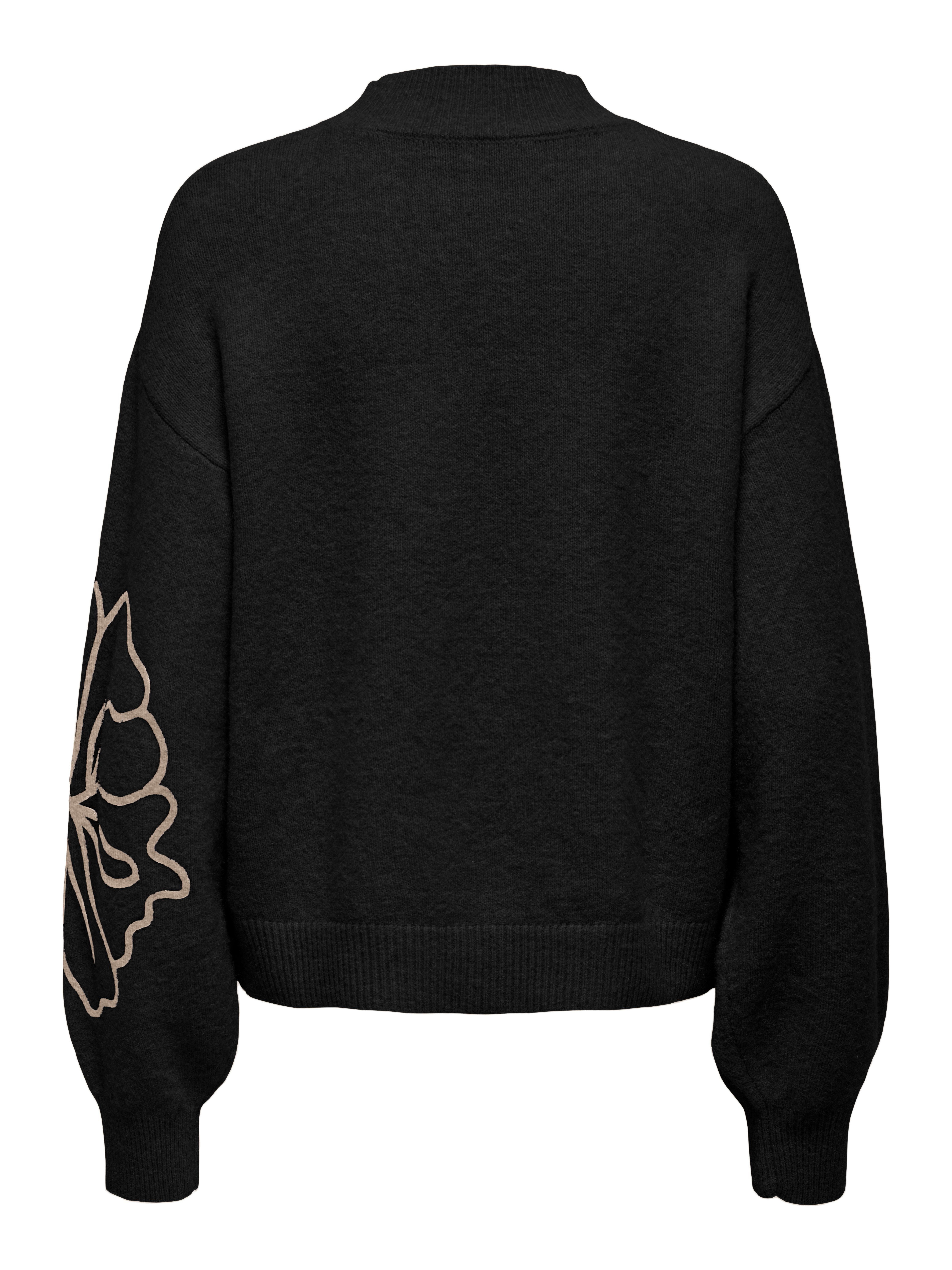 JDY Strickpullover JDYJELLA L/S FLOWER PULLOVER KNT NOOS günstig online kaufen