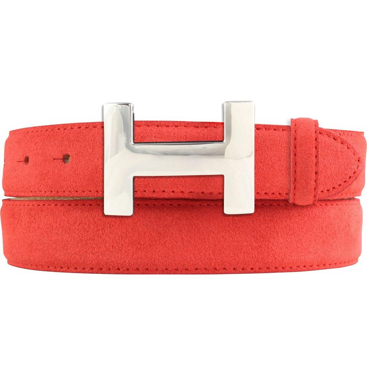 BELTINGER Ledergürtel Damen-Gürtel HELEN aus Veloursleder 3,0 cm - Velour-Ledergürtel für Da (1-St)