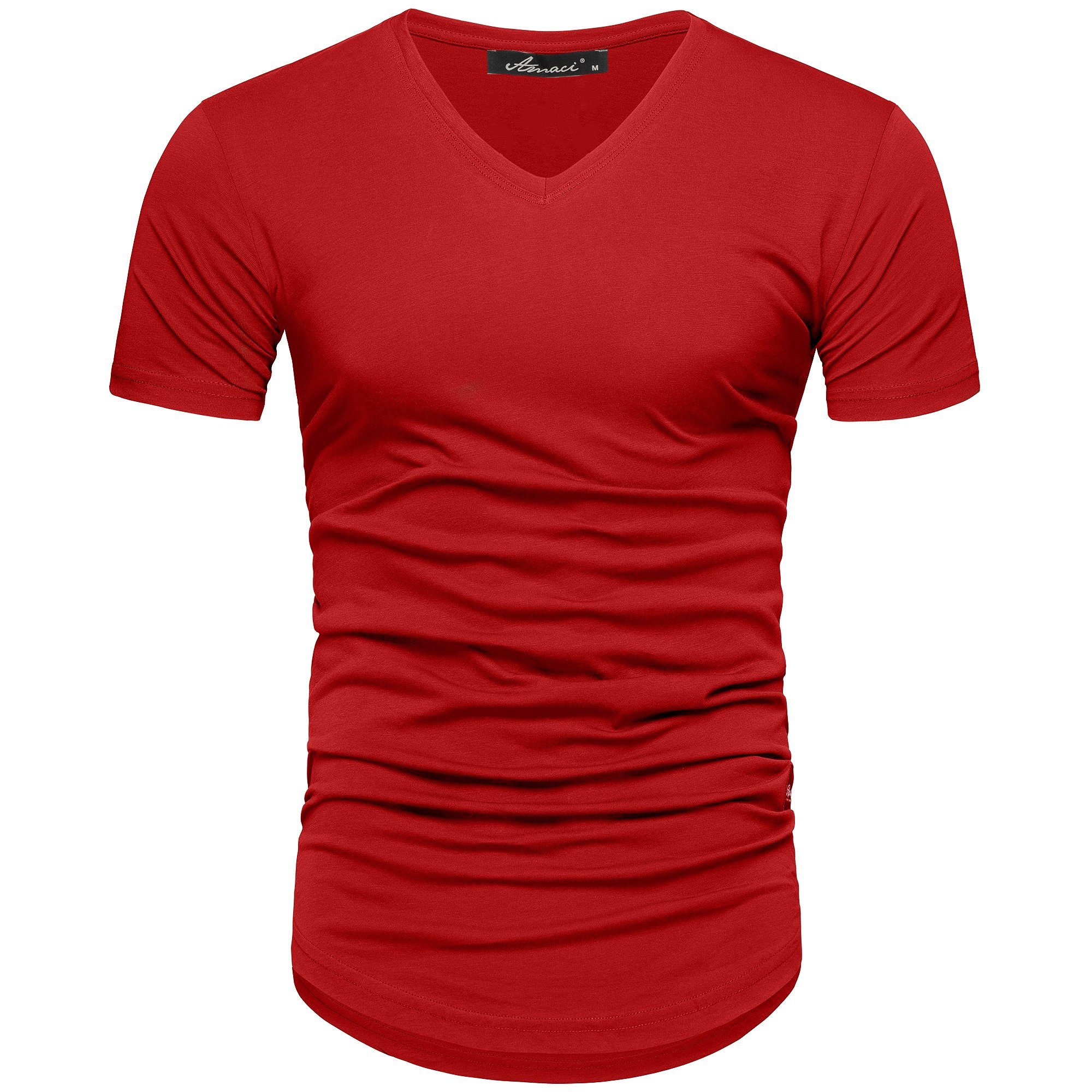 Amaci&Sons T-Shirt BELLEVUE Basic Oversize T-Shirt günstig online kaufen