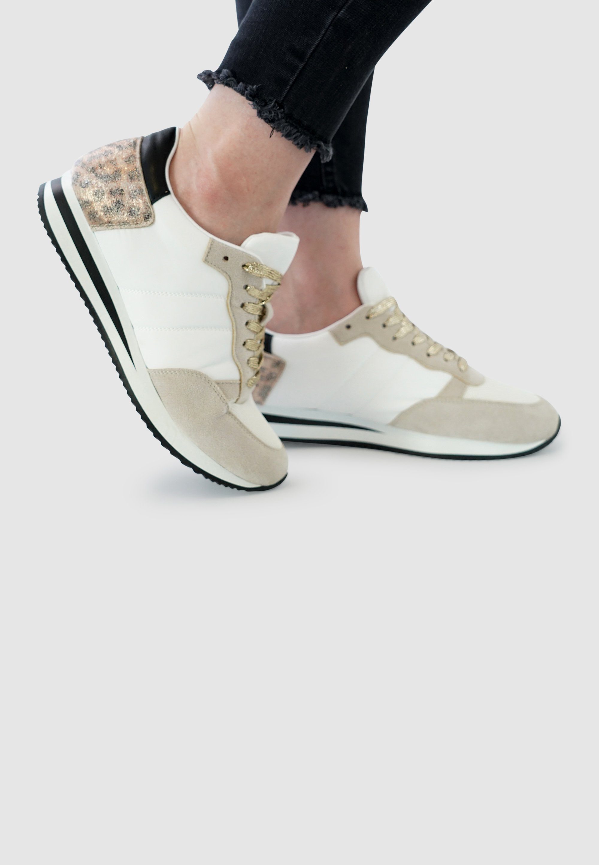 dezentem Animal-Print Findlay Sneaker mit MICARA