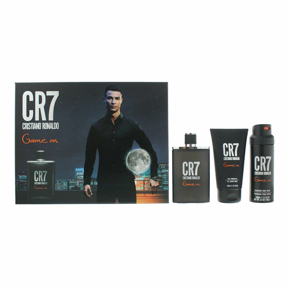 CRISTIANO RONALDO Eau de Toilette Cr7 3Teile EDT. 100ml Duschgel 150ml Spray 150ml
