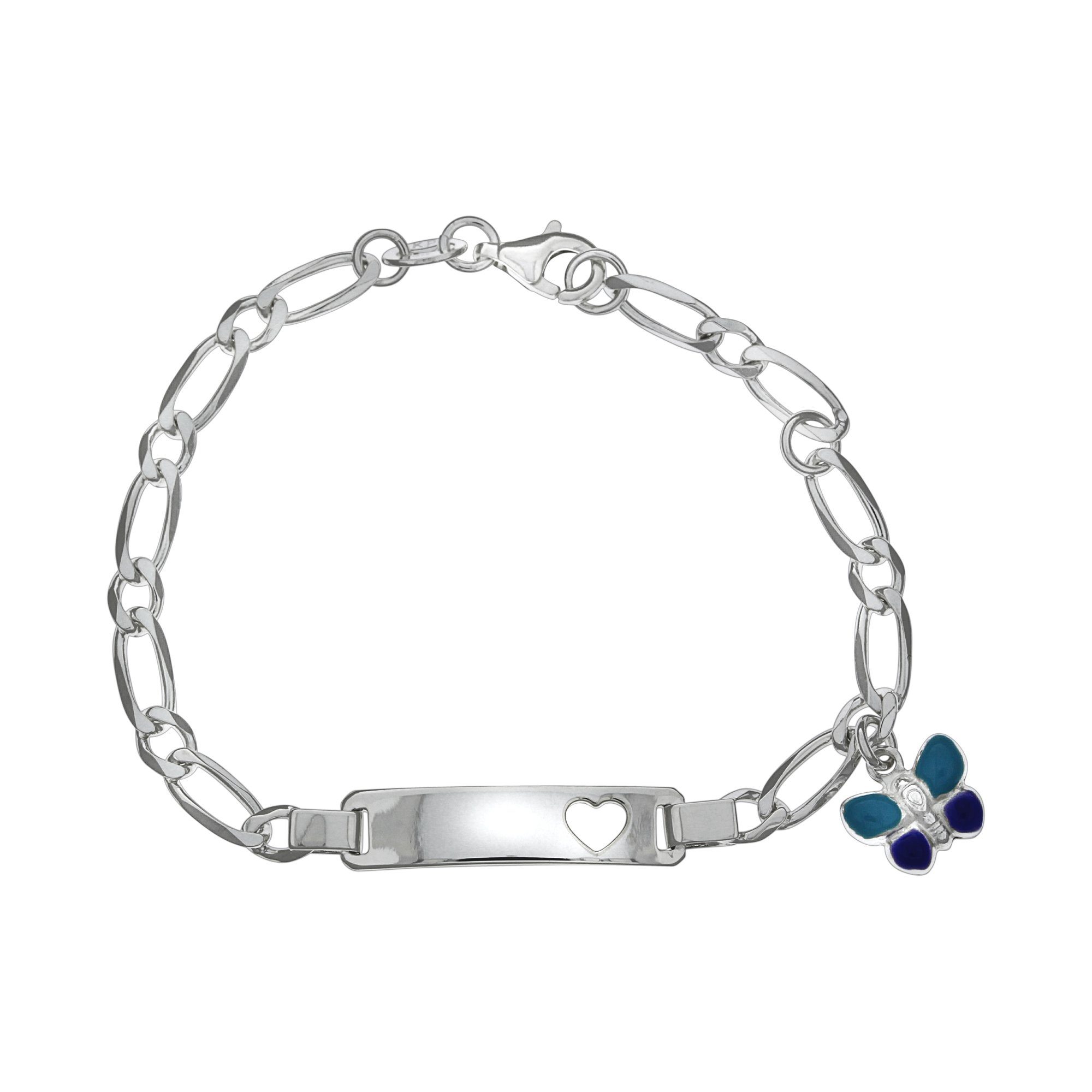 Kinder 925/- Silber ideale Vivance für Sterling Schmetterling, Geschenk Armband Das