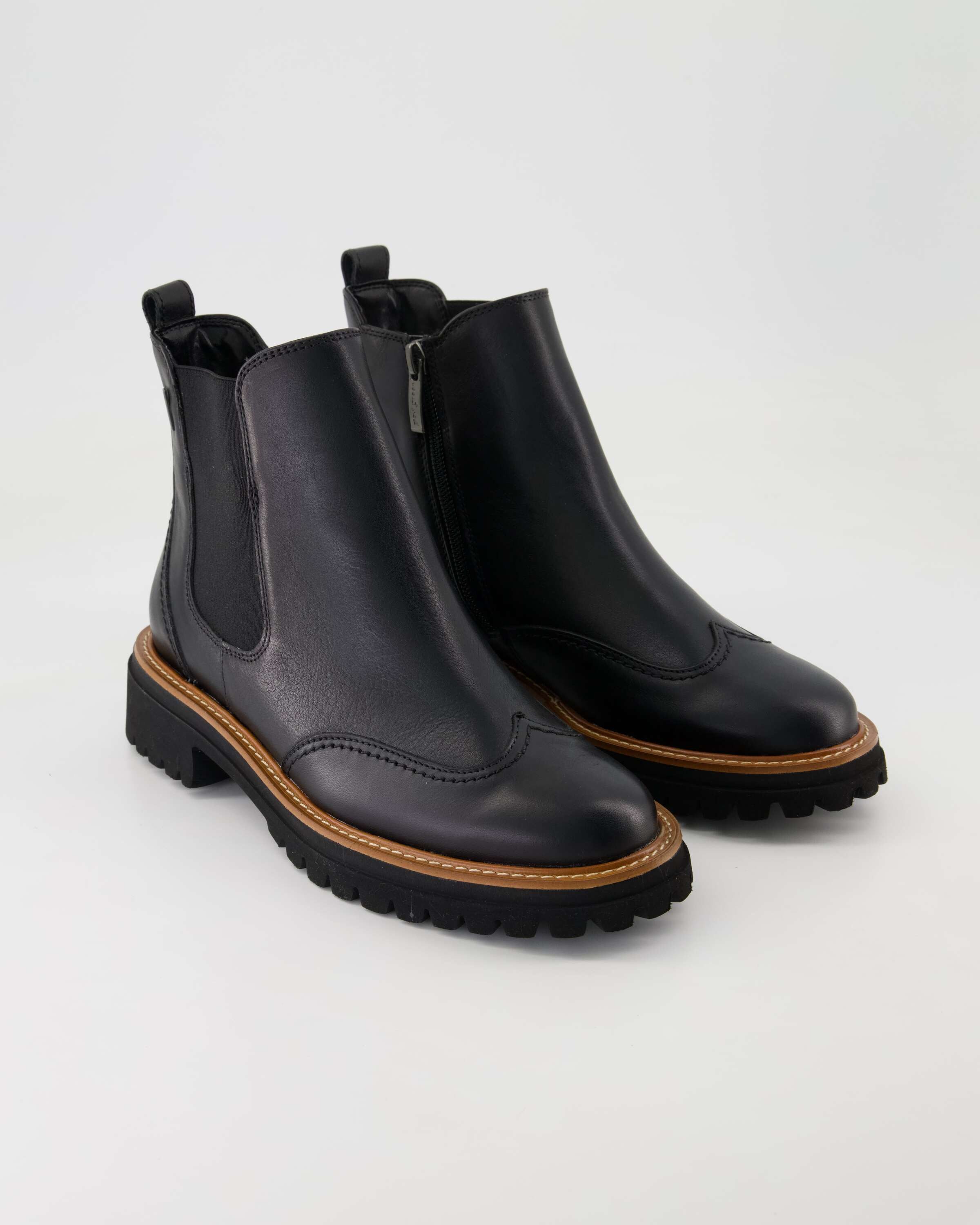 Paul Green 8119-006 Chelseaboots Obermaterial: Leder und Textil günstig online kaufen