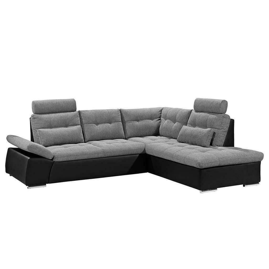JVmoebel Sofa Ecksofa L-Form Couch ModernTextil Design Sofa in Made Bettfunktion, Europe Polster